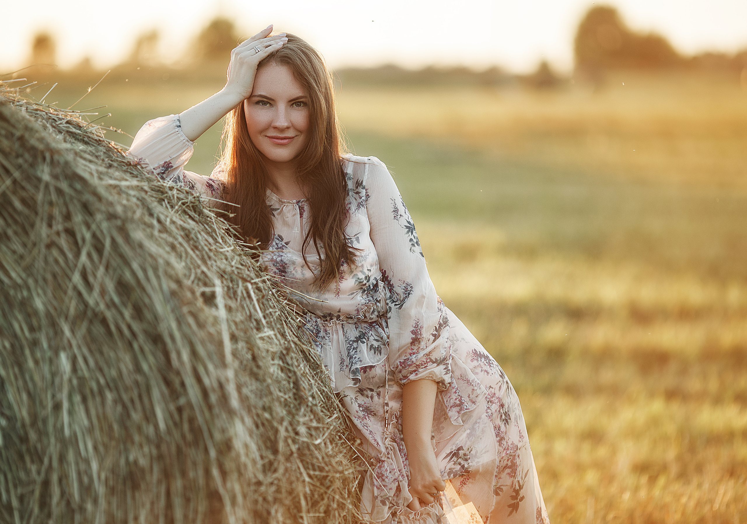 Соломенная шляпка. Фотограф в Санкт-Петербурге Знаменская Ирина