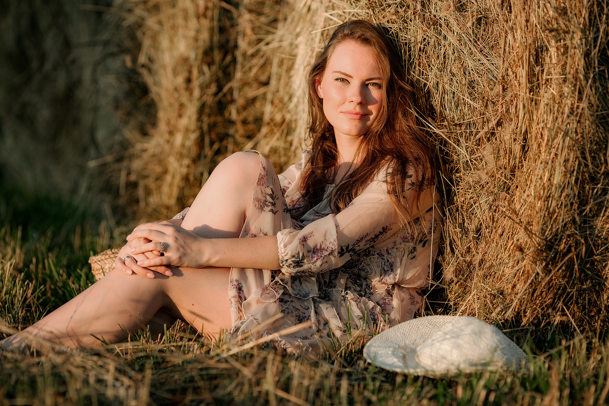 Соломенная шляпка. Фотограф в Санкт-Петербурге Знаменская Ирина