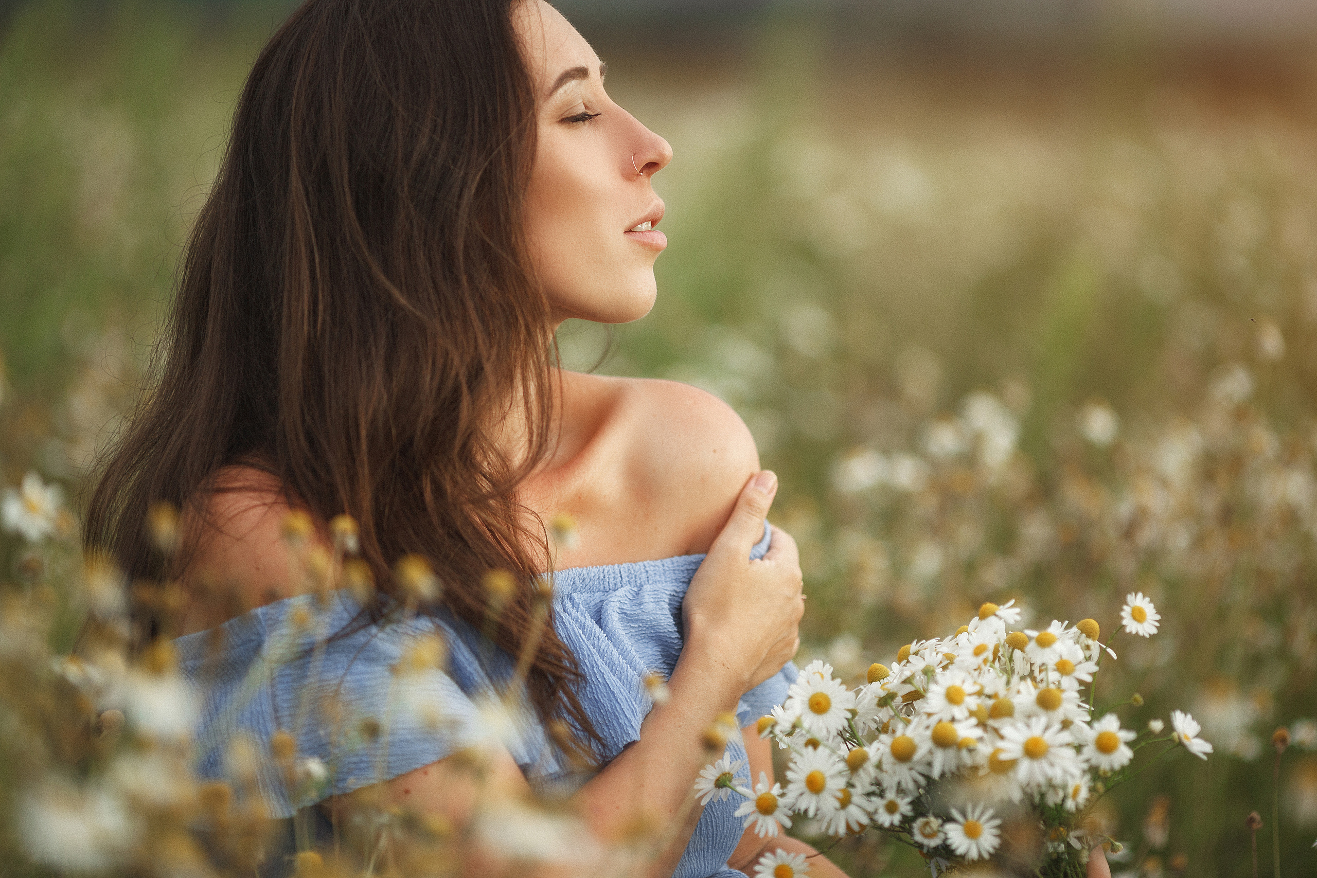Ромашковое 1. Фотограф в Санкт-Петербурге Знаменская Ирина
