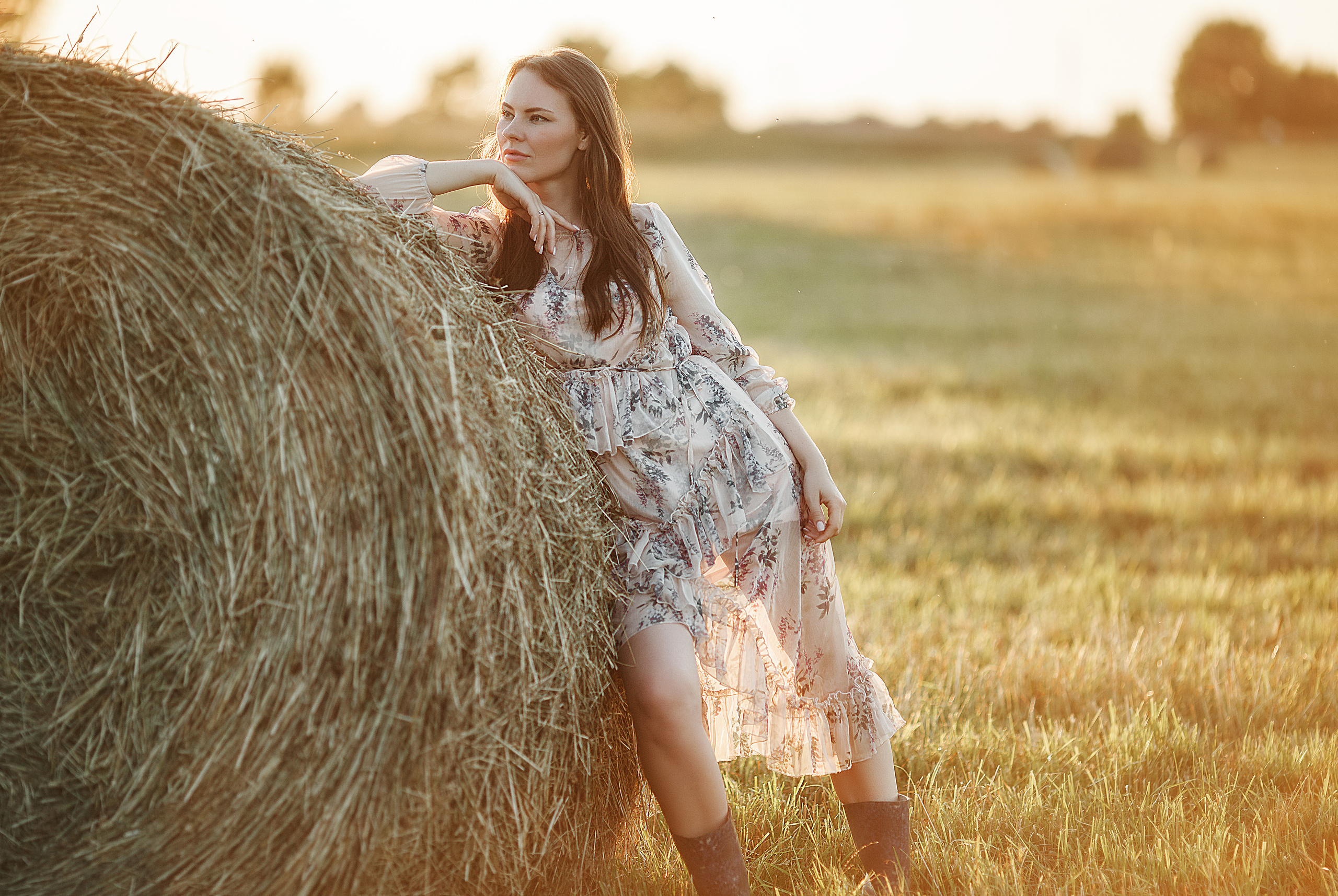 Соломенная шляпка. Фотограф в Санкт-Петербурге Знаменская Ирина