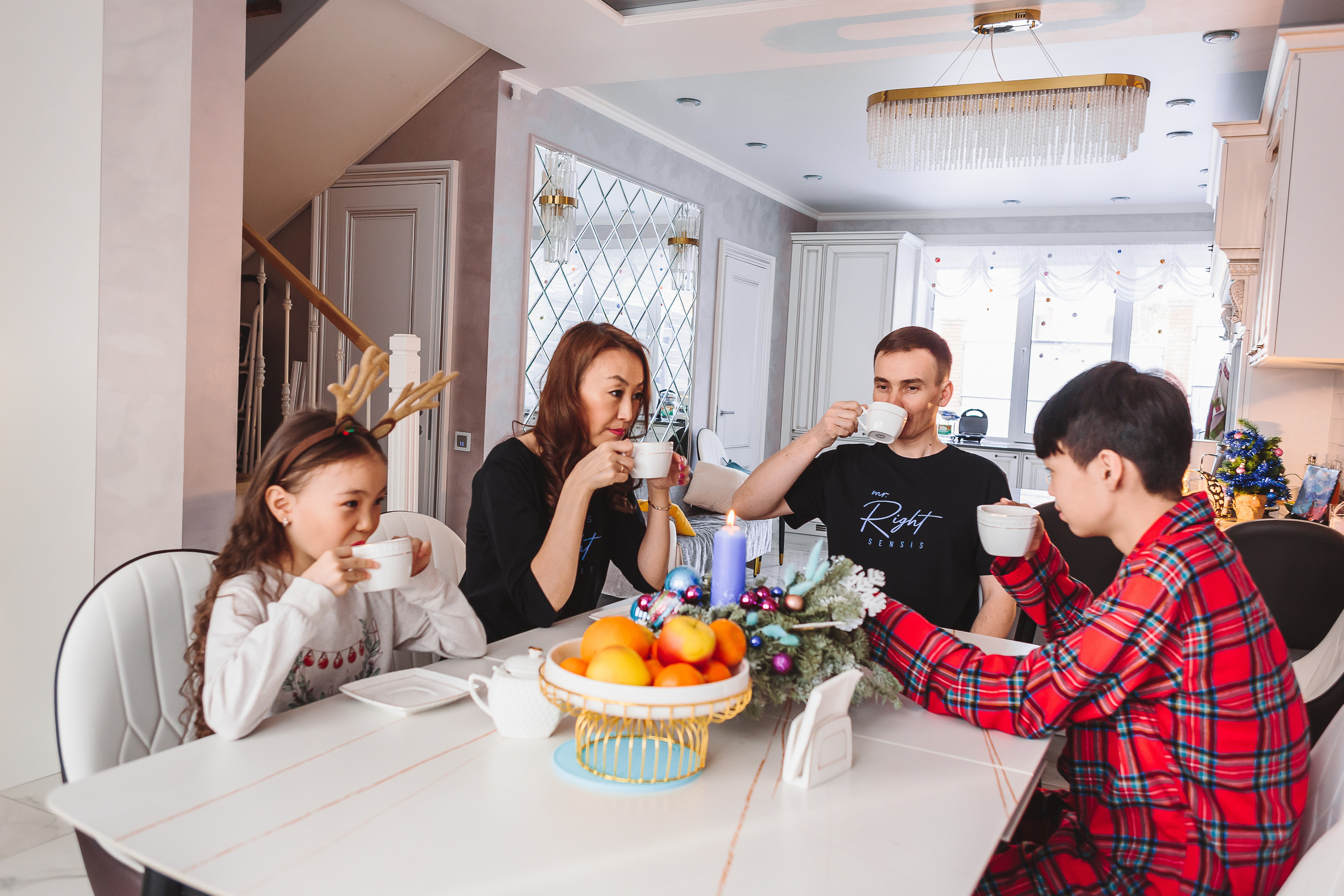 Баярма, Сергей и дети. Фотограф Бурятии София Андриянова