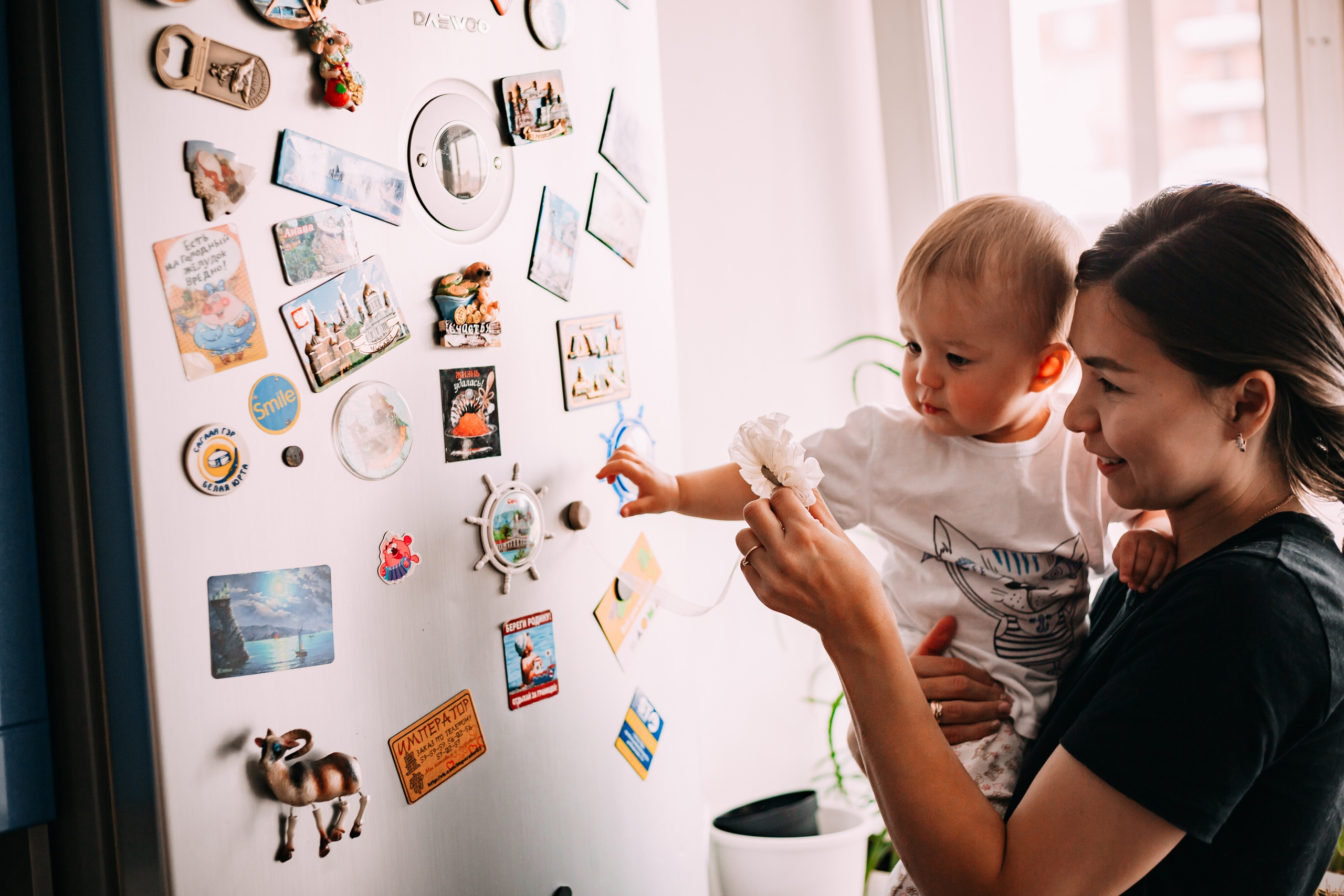 Дарья с дочкой Олесей. Фотограф Бурятии София Андриянова
