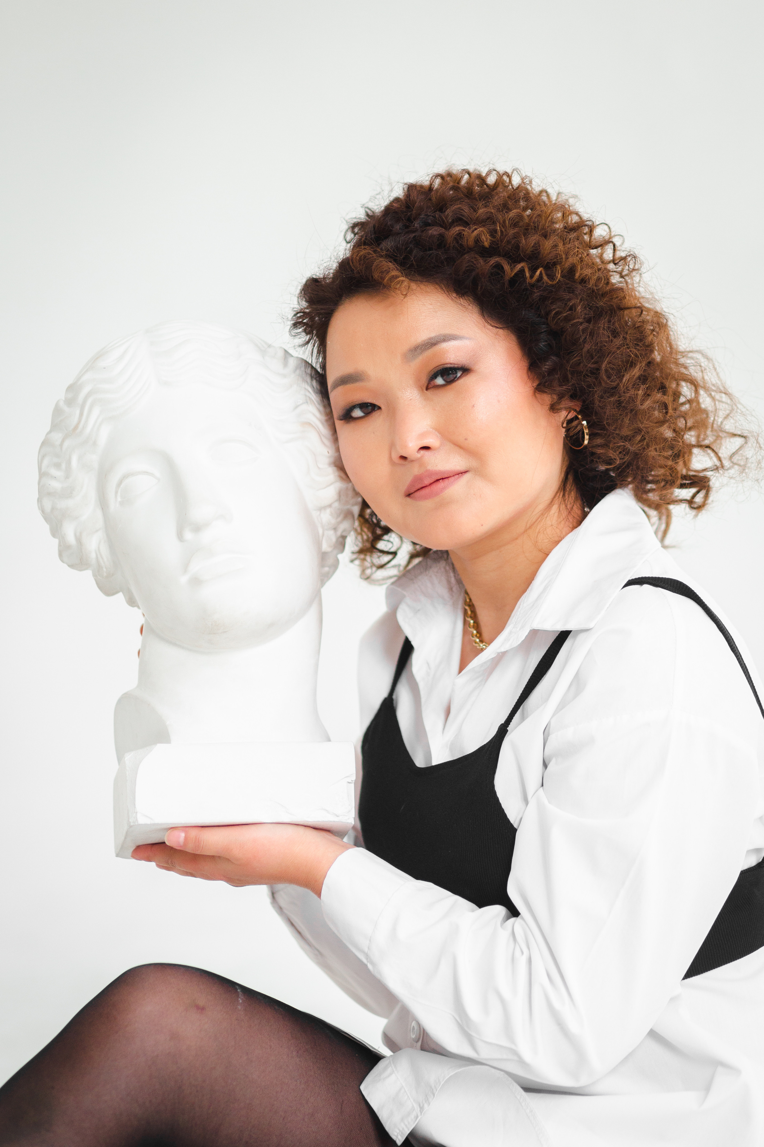 В студии с естественным светом. Фотограф Бурятии София Андриянова