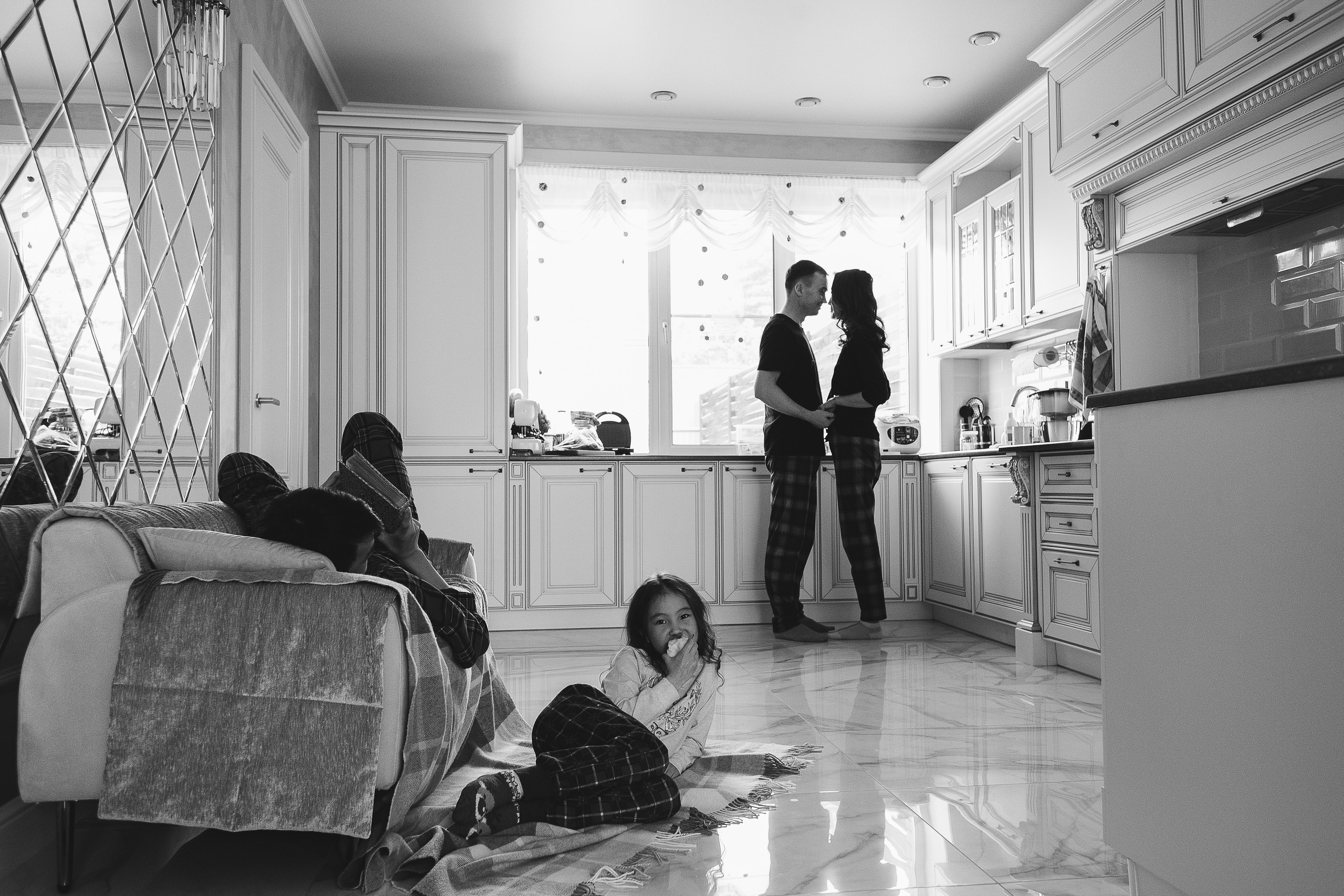 Баярма, Сергей и дети. Фотограф Бурятии София Андриянова