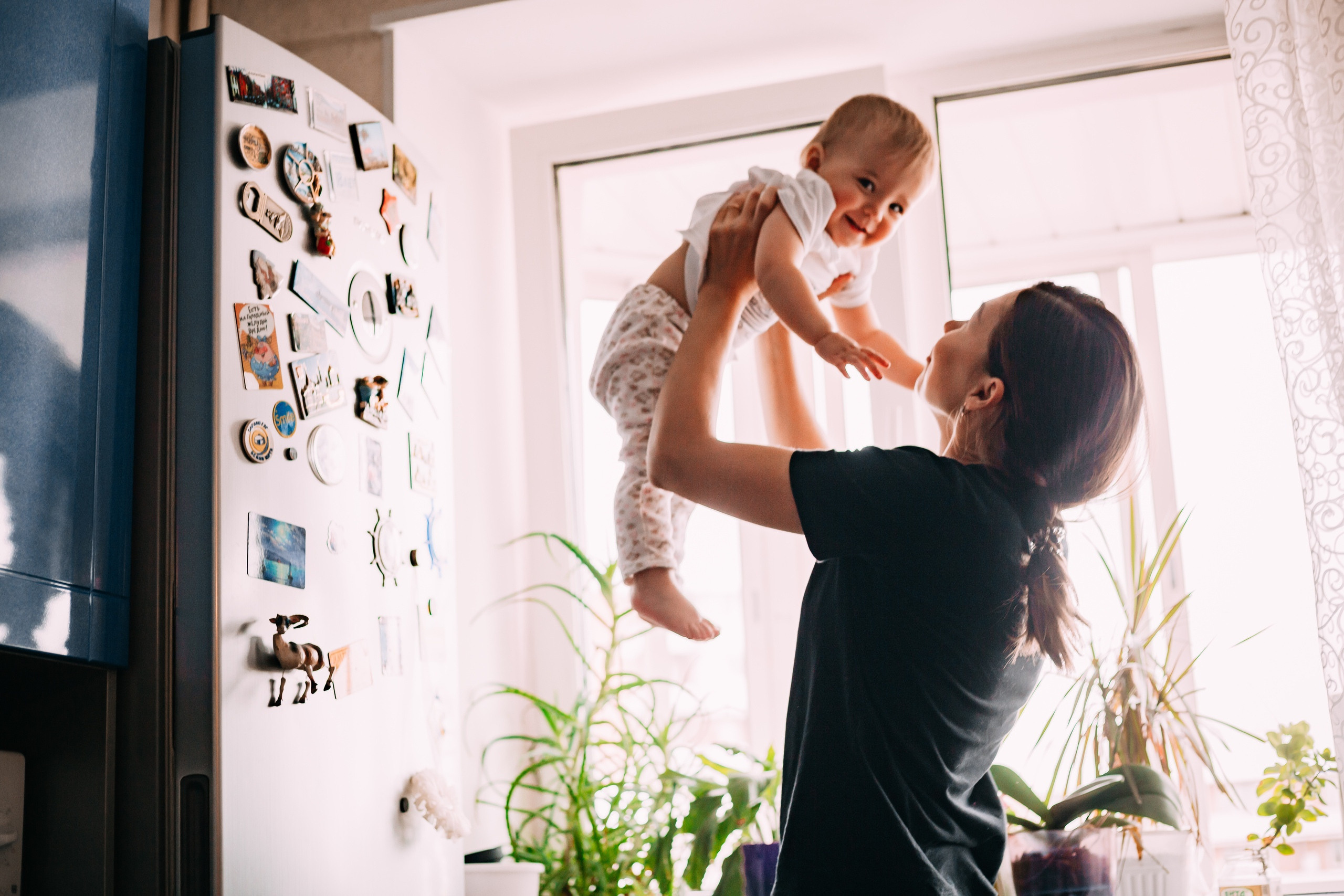 Дарья с дочкой Олесей. Фотограф Бурятии София Андриянова