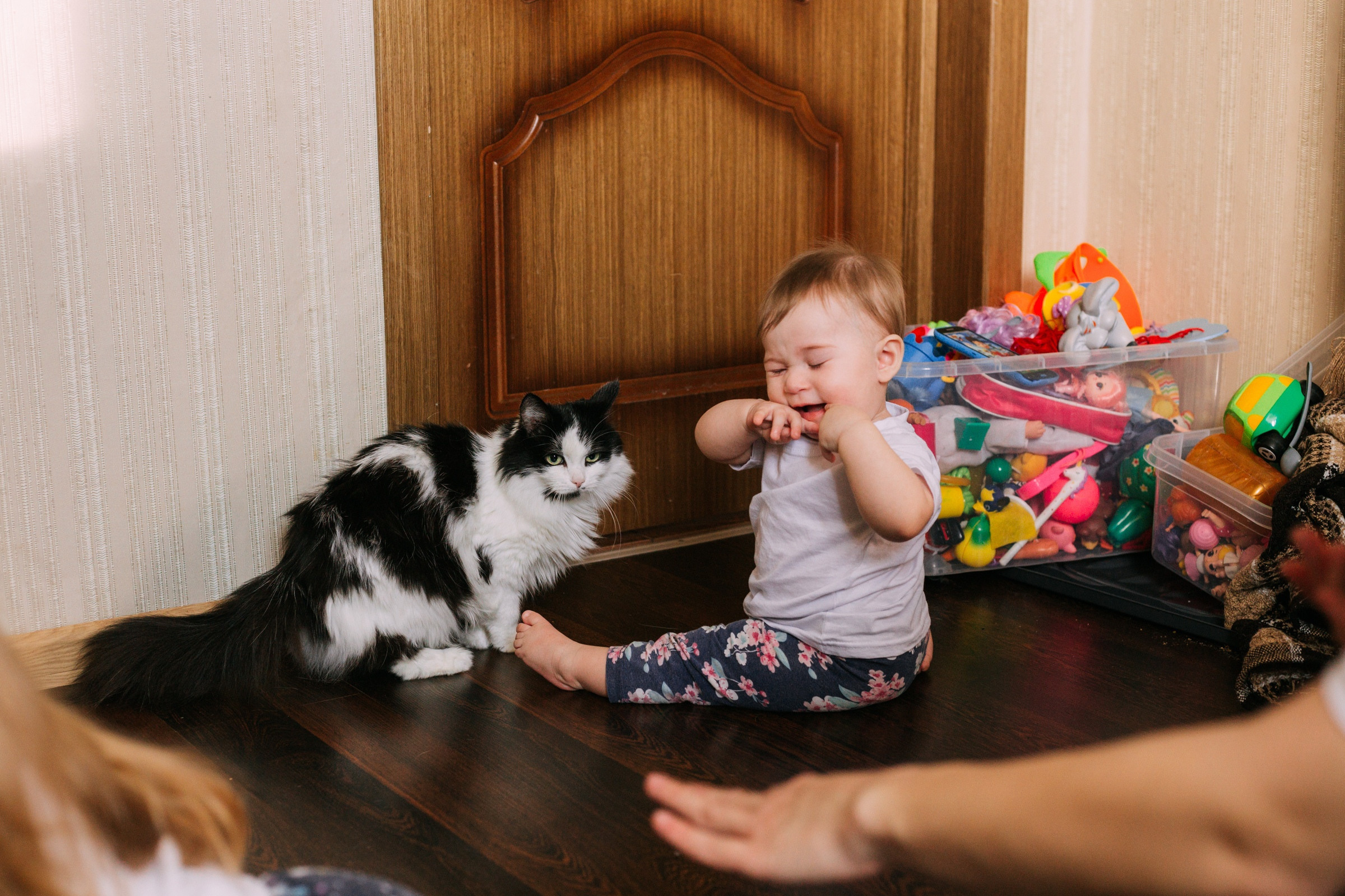 Женя с дочками. Фотограф Бурятии София Андриянова