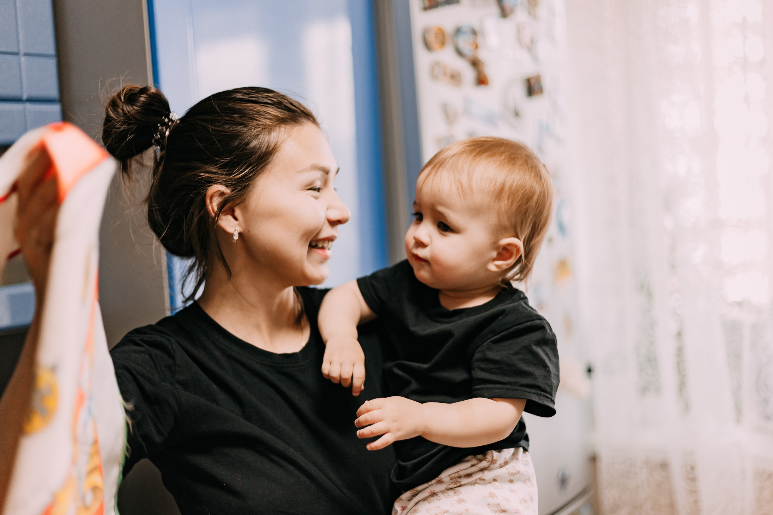 Дарья с дочкой Олесей. Фотограф Бурятии София Андриянова