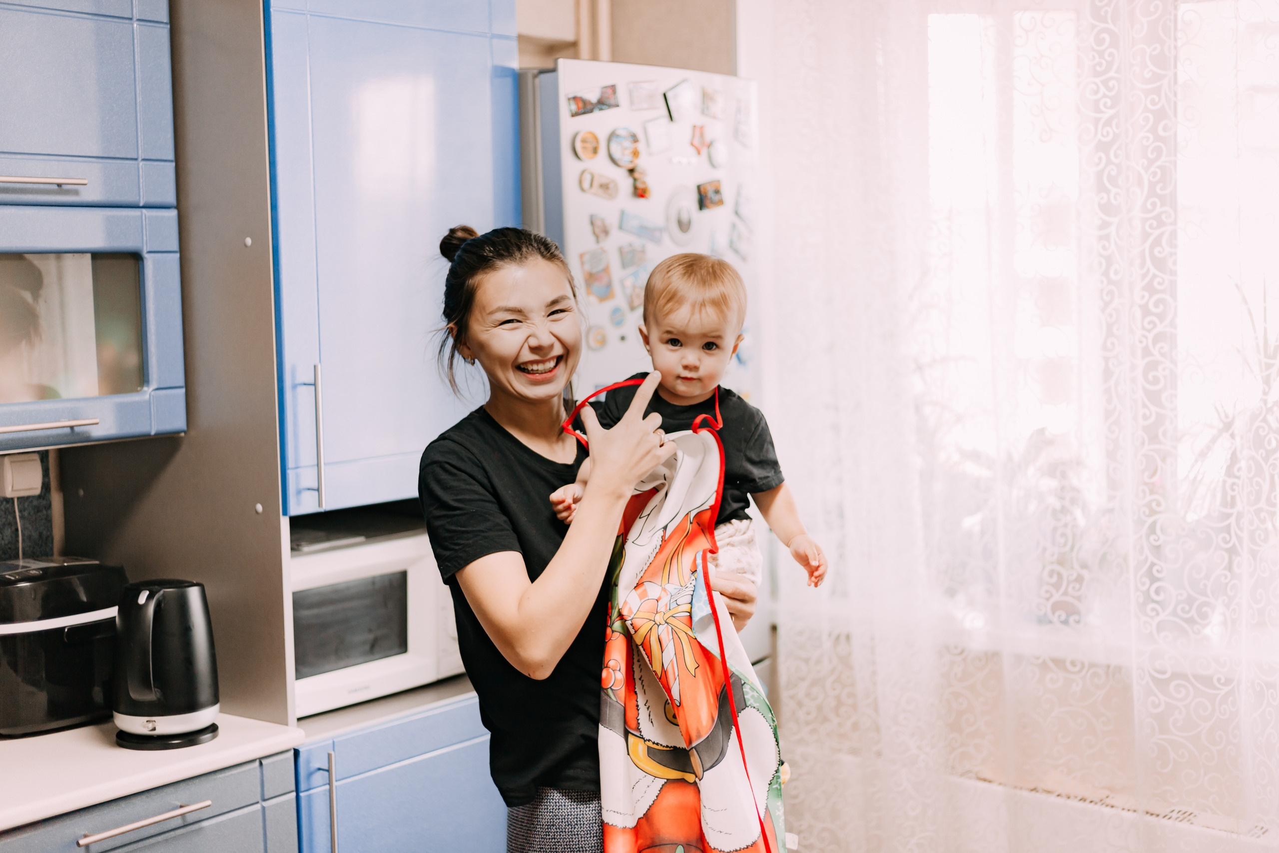 Дарья с дочкой Олесей. Фотограф Бурятии София Андриянова