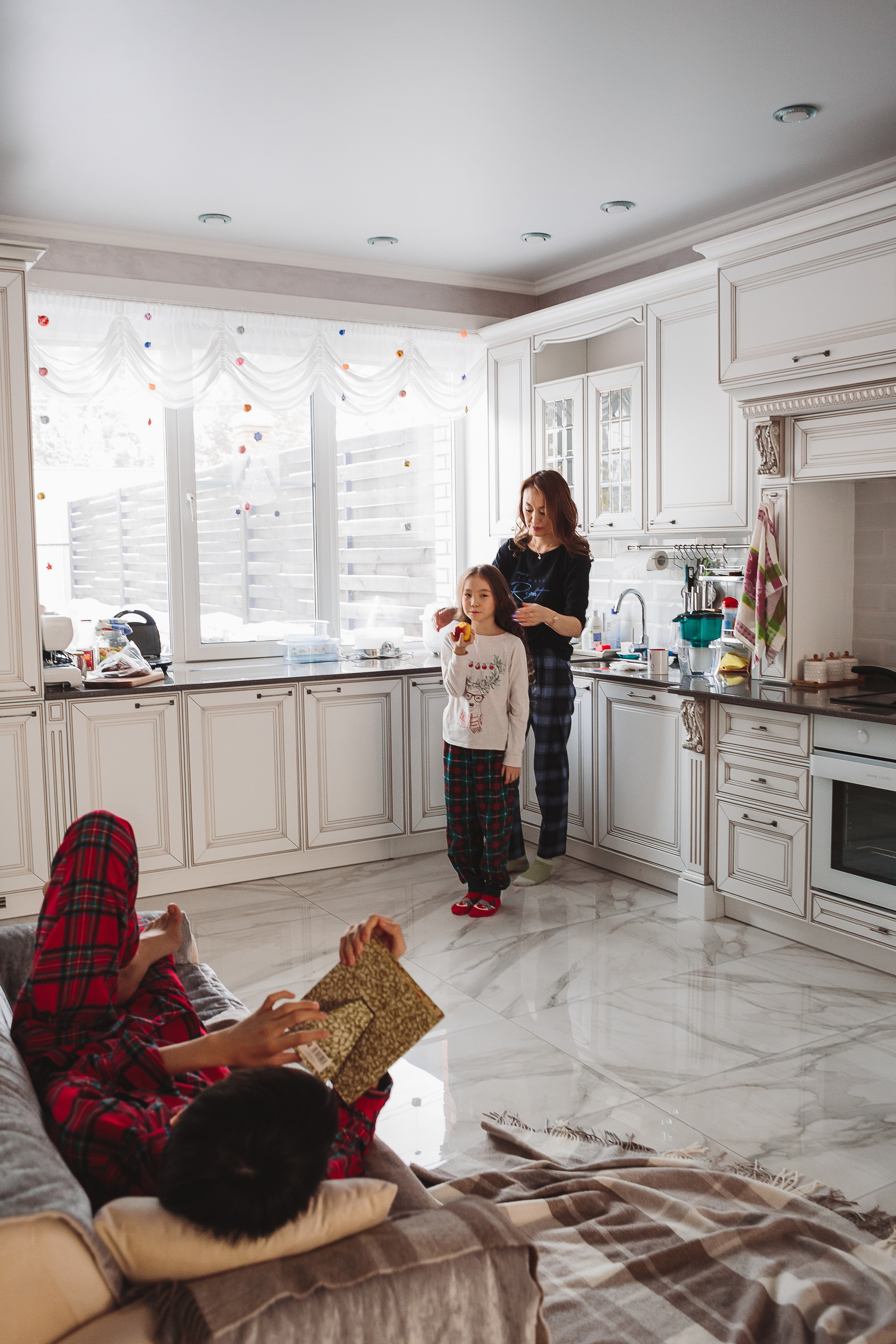 Баярма, Сергей и дети. Фотограф Бурятии София Андриянова