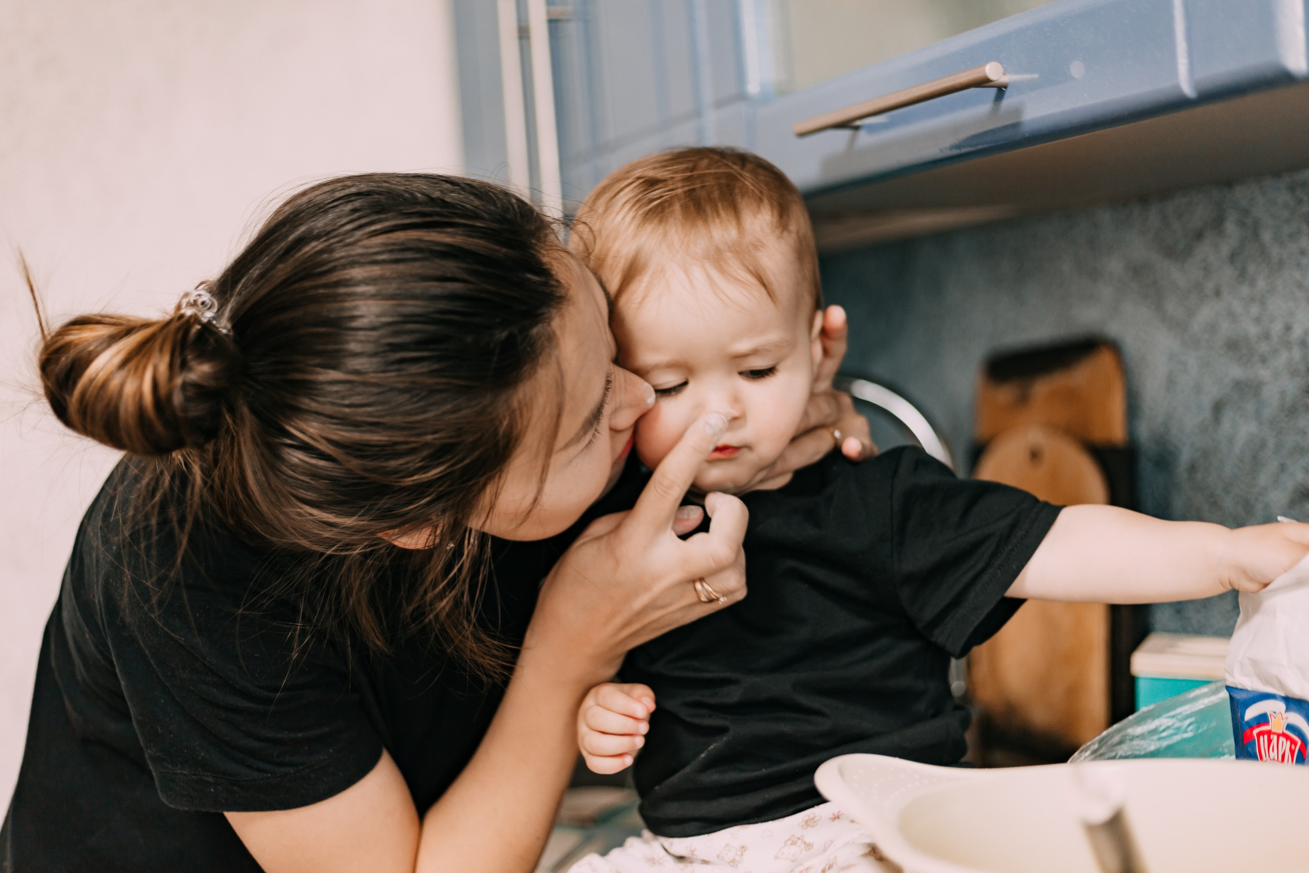 Дарья с дочкой Олесей. Фотограф Бурятии София Андриянова