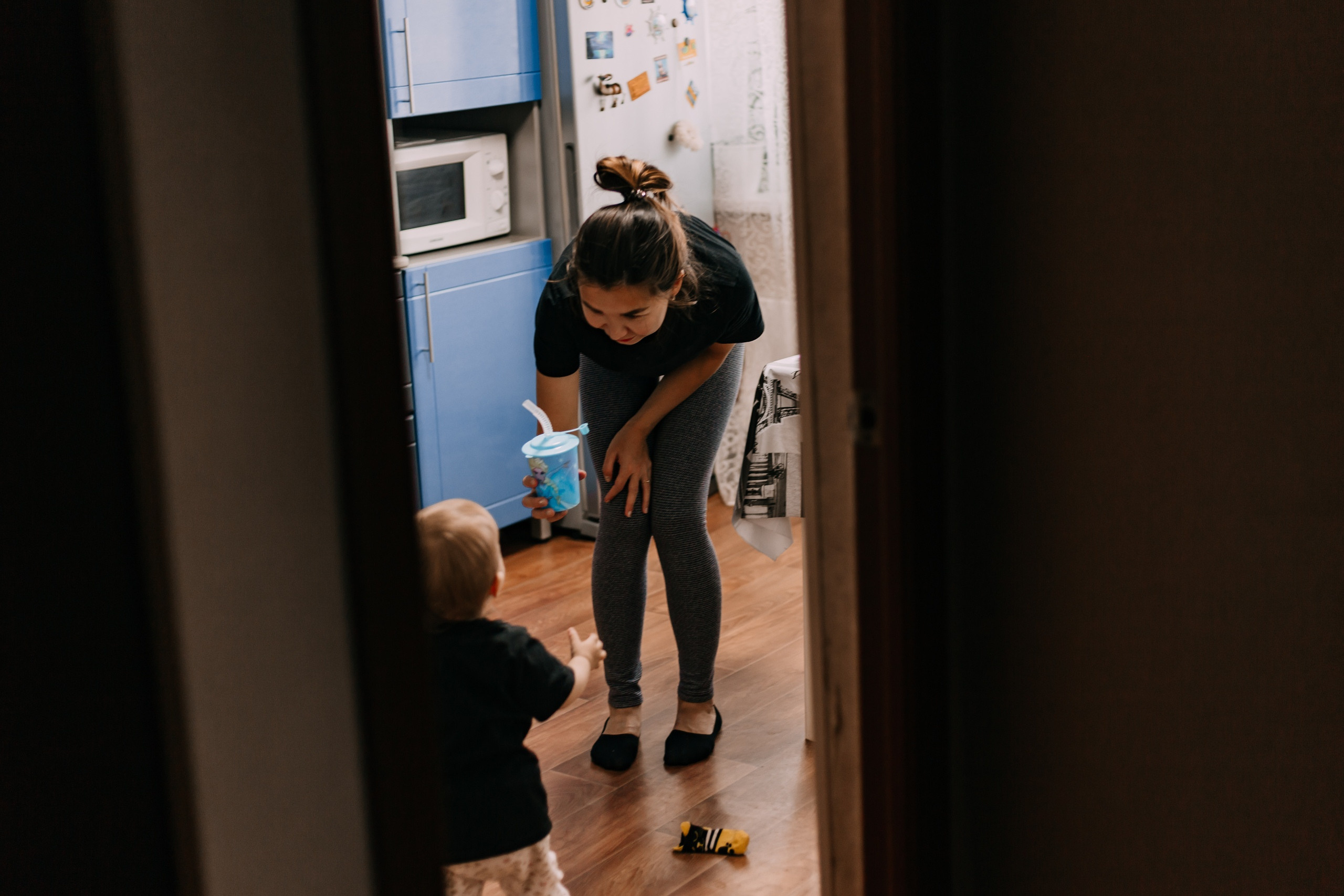 Дарья с дочкой Олесей. Фотограф Бурятии София Андриянова