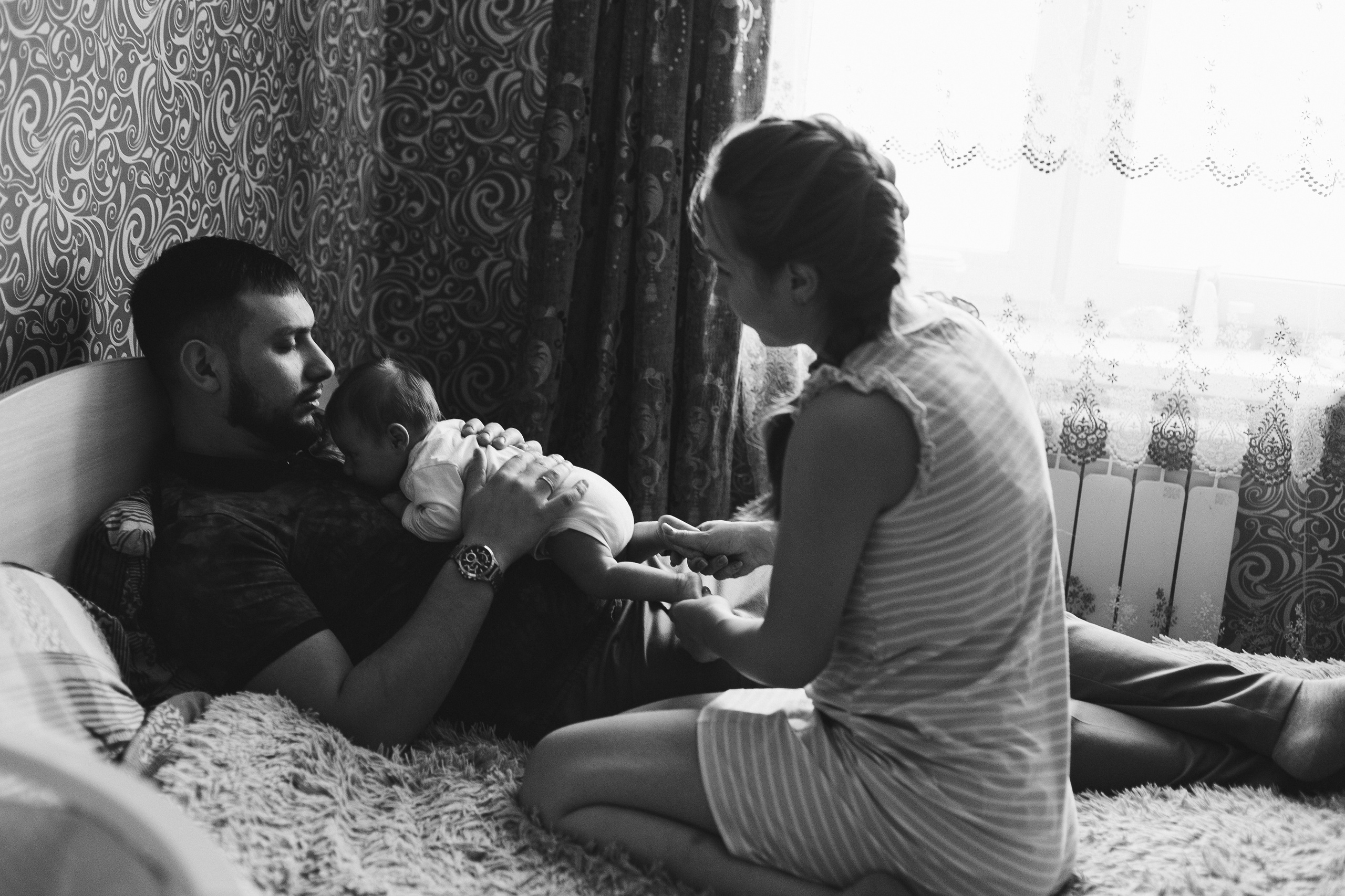 Александр, Юлия и Ева. Фотограф Бурятии София Андриянова