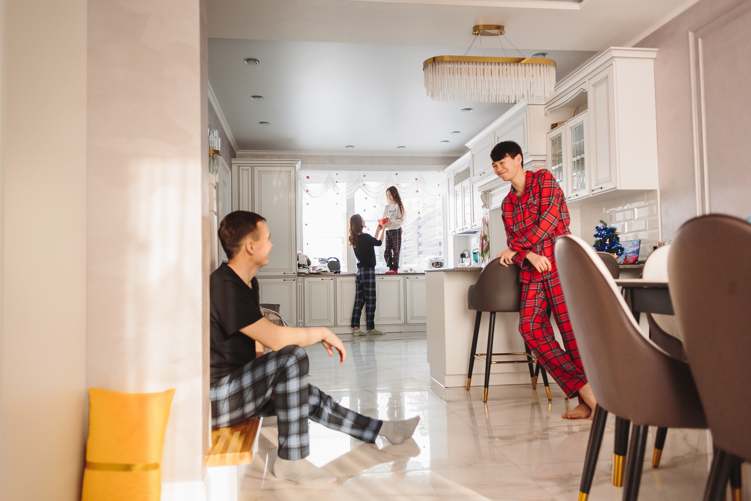 Баярма, Сергей и дети. Фотограф Бурятии София Андриянова