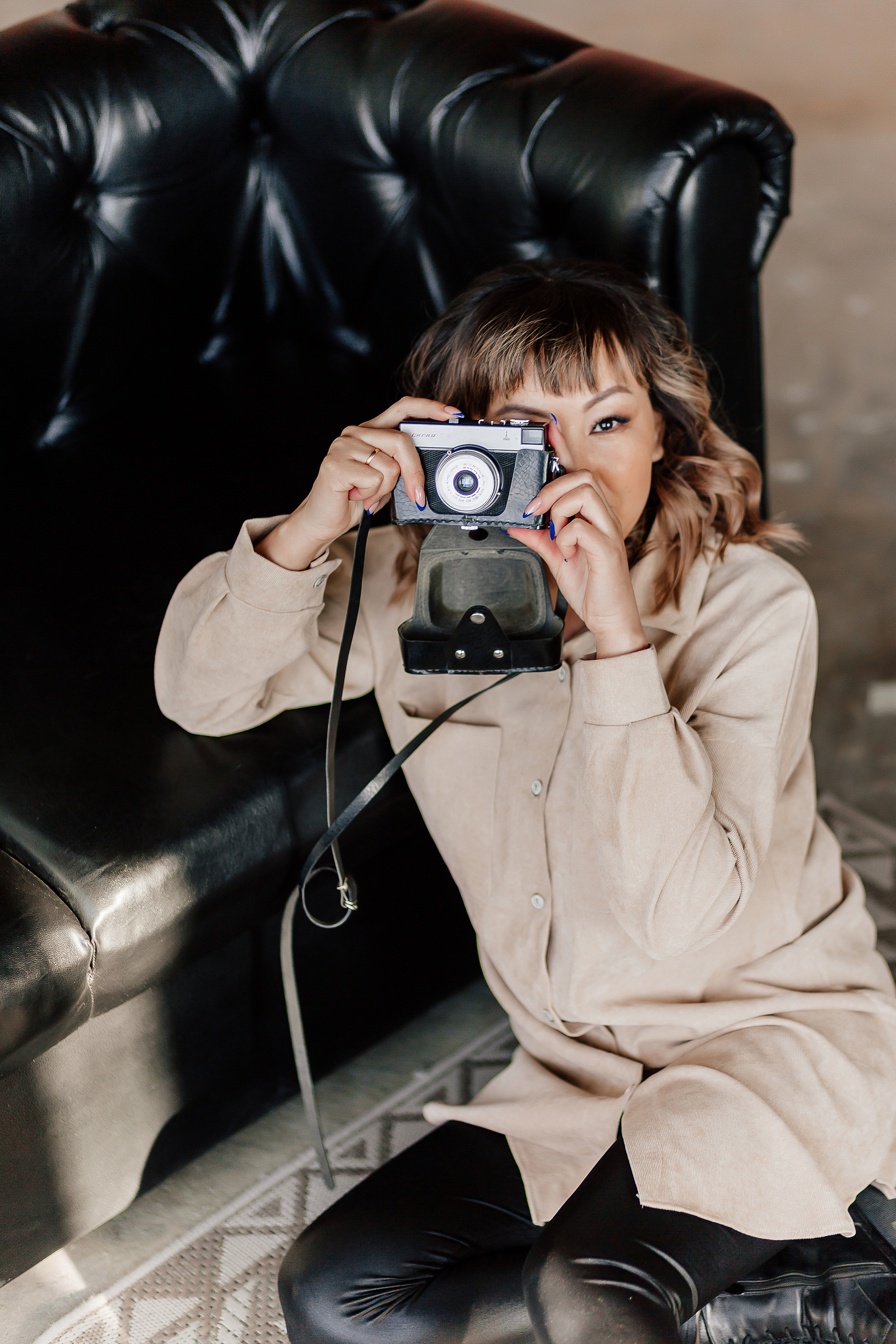 В студии с естественным светом. Фотограф Бурятии София Андриянова