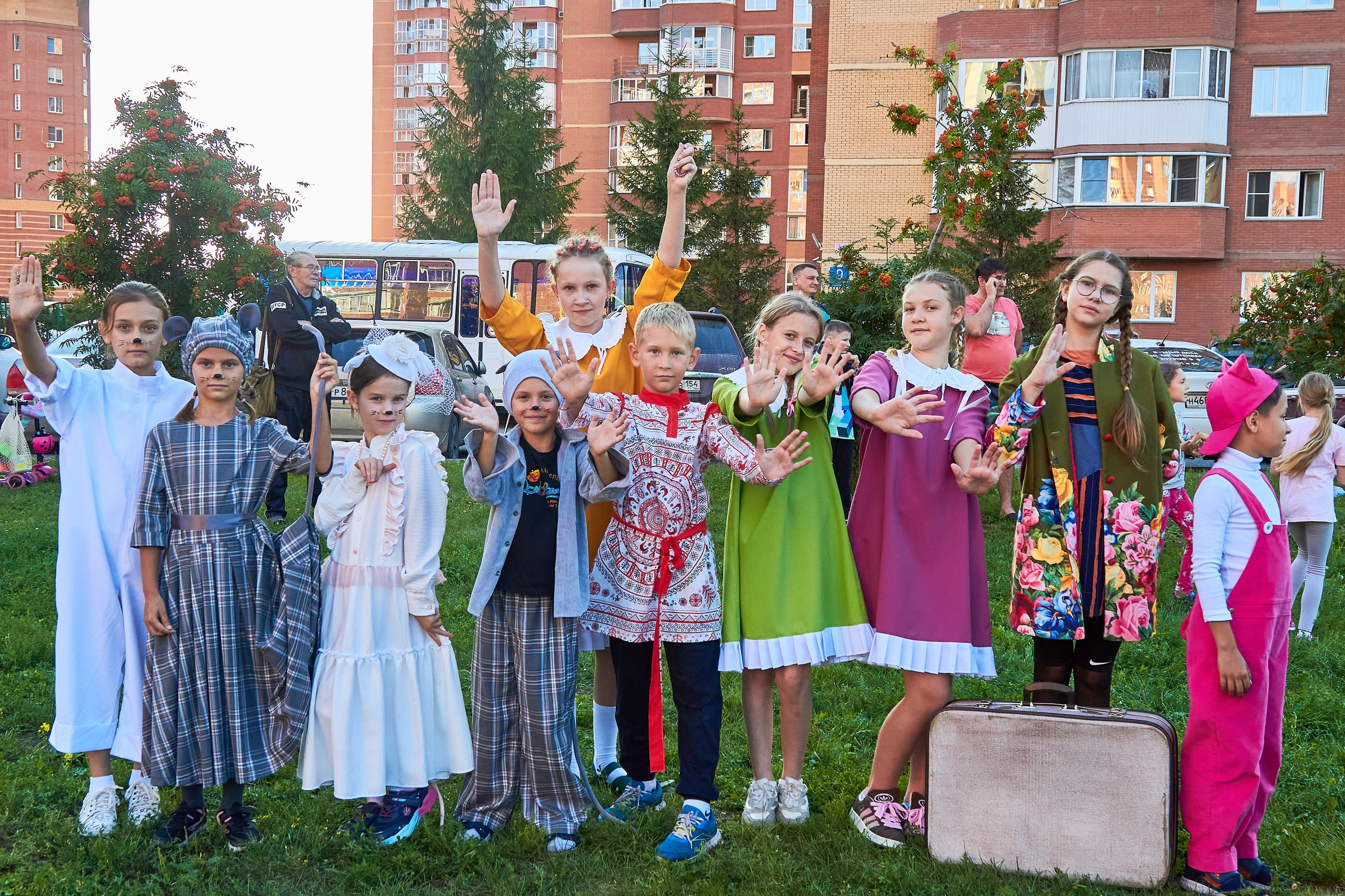«День строителя» и «День физкультурника». Фотограф Новосибирск