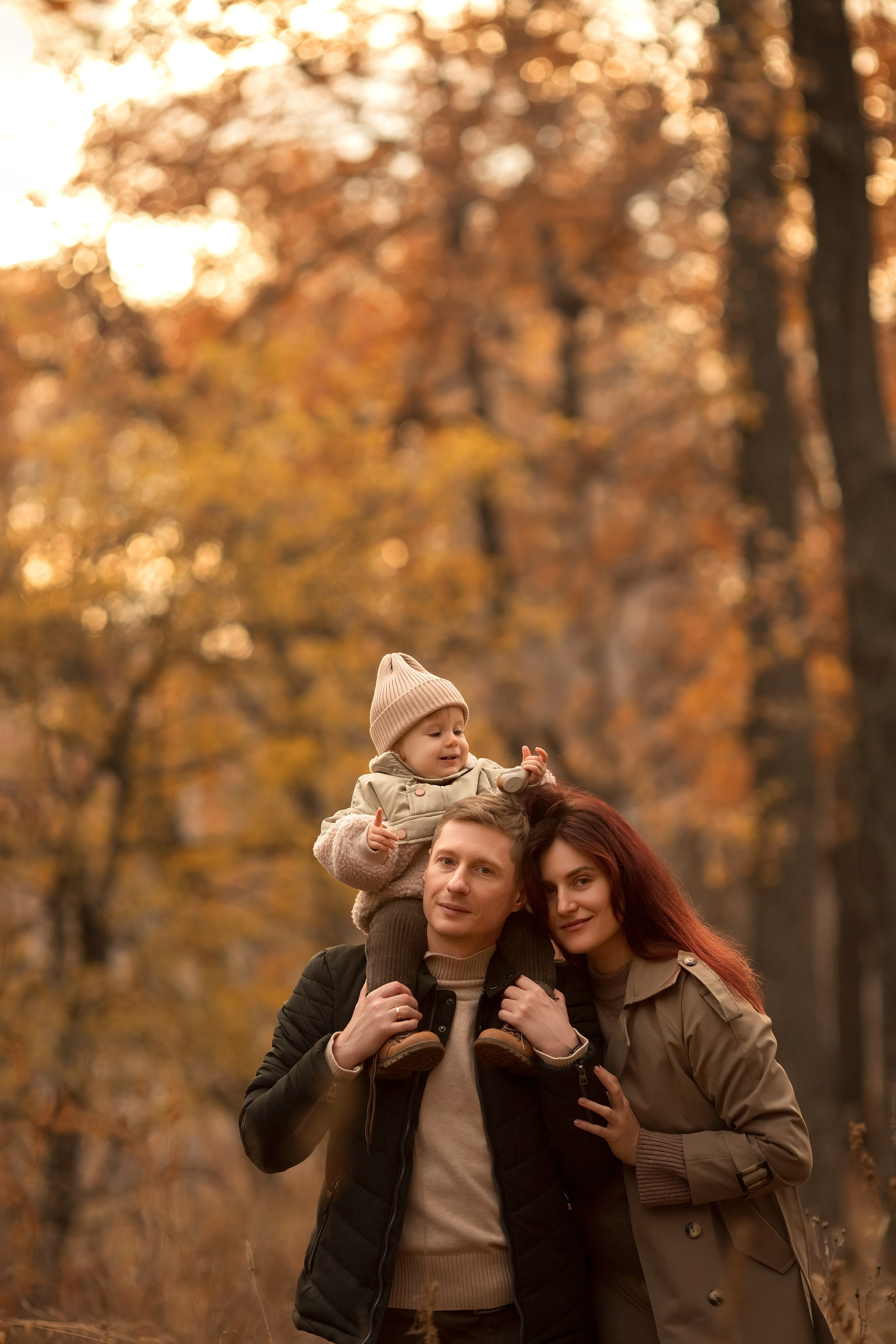 Осень в лесу. Семейный и детский фотограф в Саратове Полина Коткина