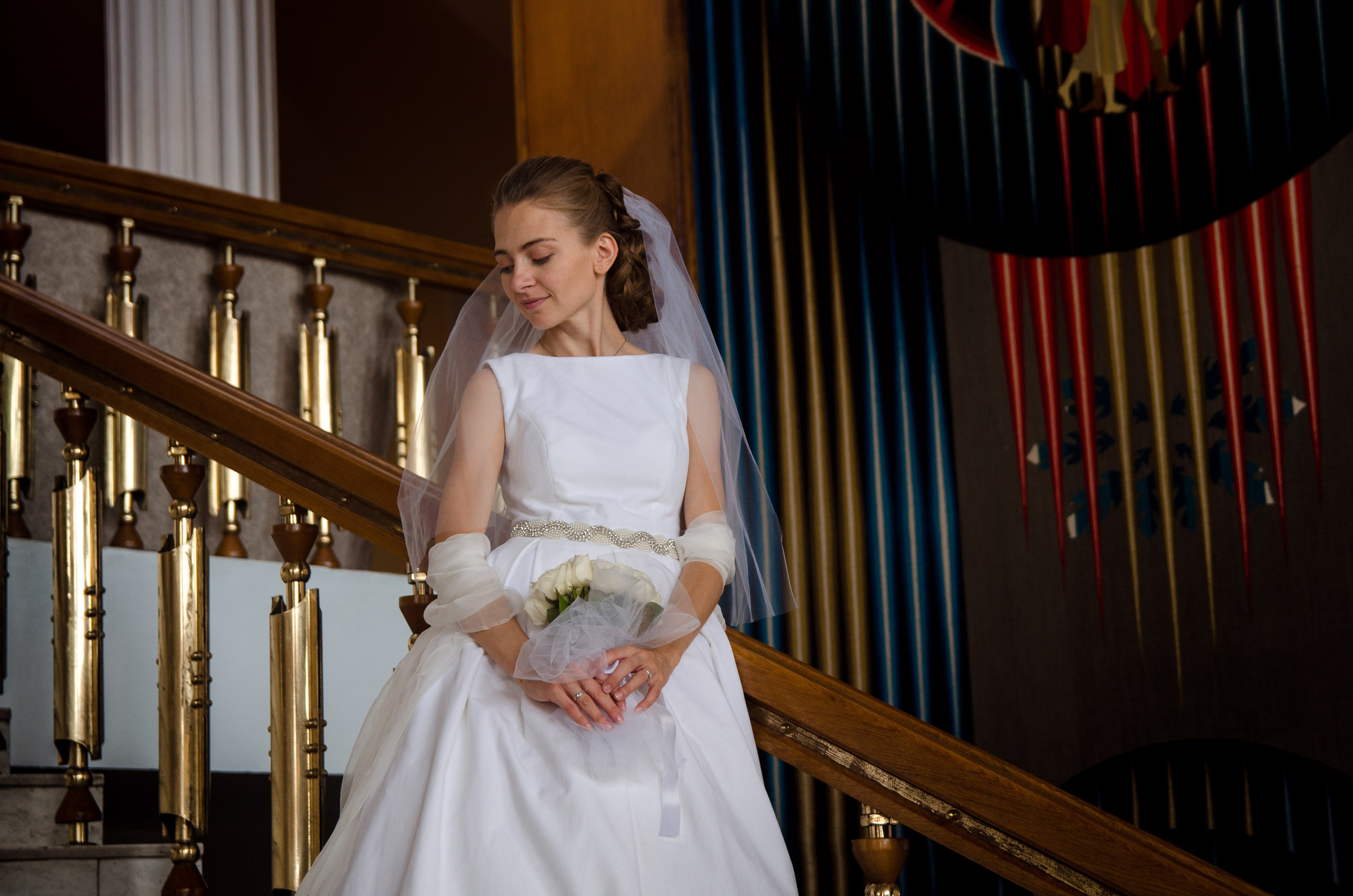 Художественная свадебная фотосессия в городе. Фотограф в Витебске Сергей Томашев