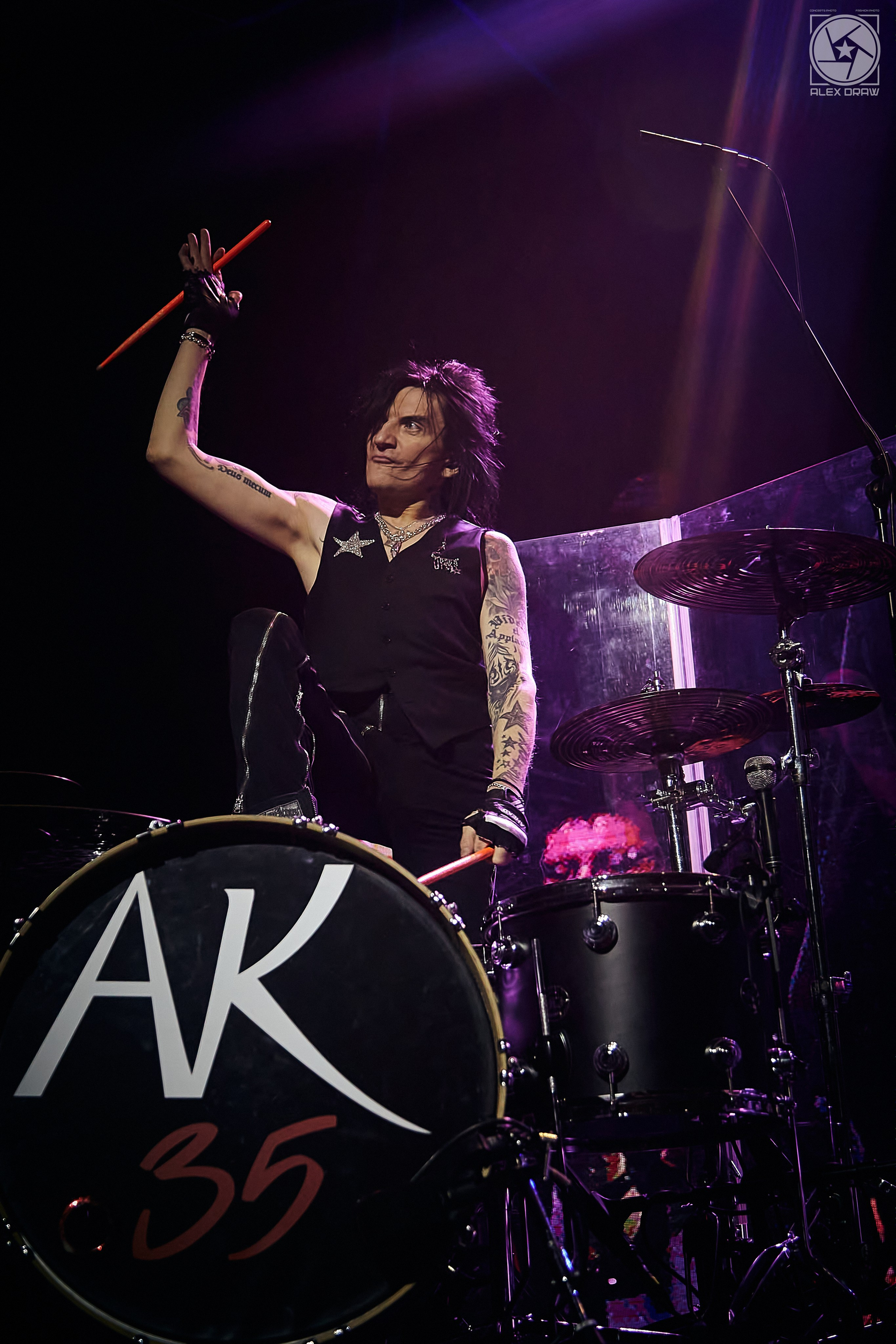 Глеб Самойлов Агата Кристи 35 лет! 06.12.2023 Гранд Холл Сибирь. Фотограф Москва Concerts photo / Fashion photо