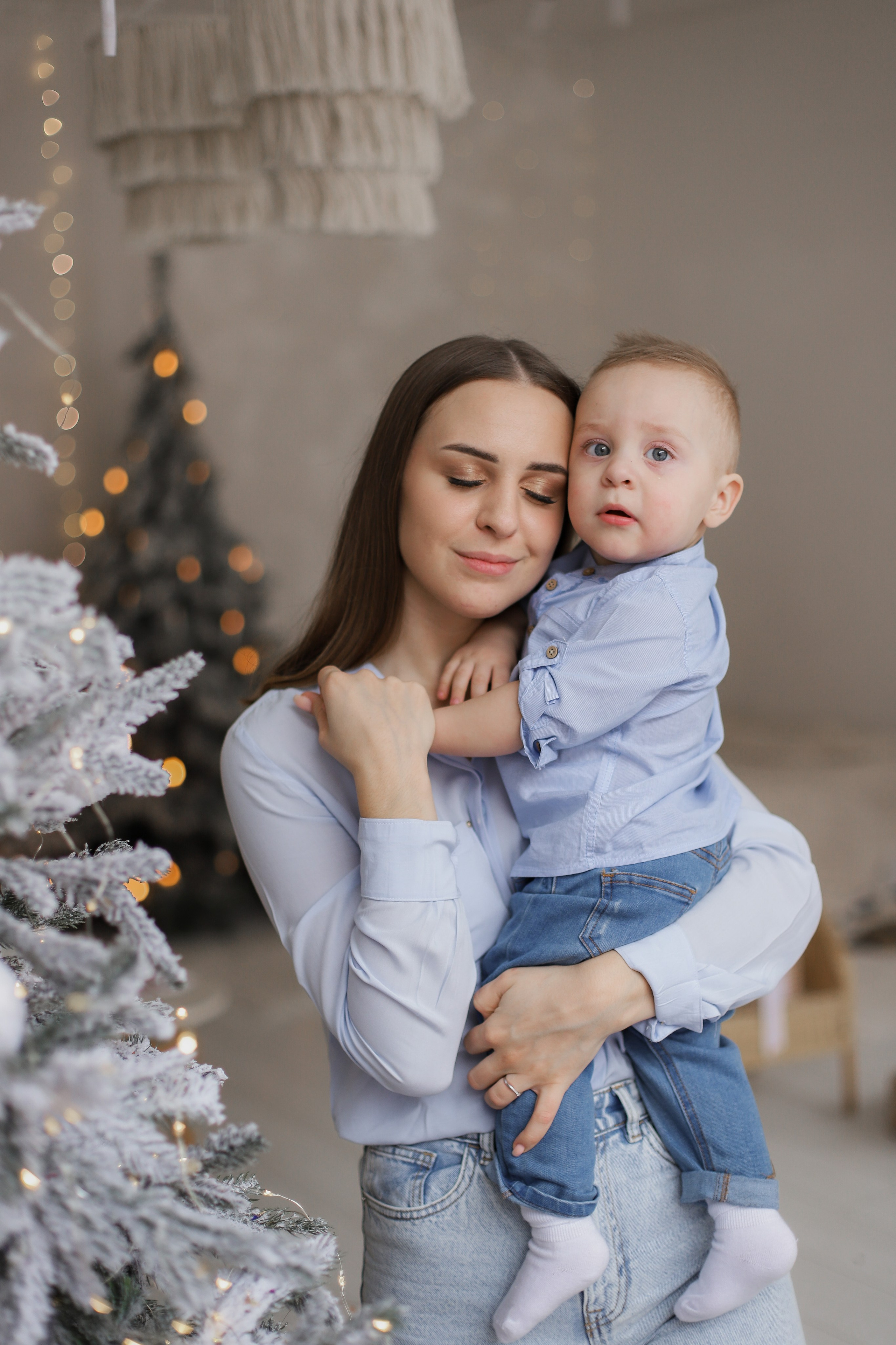 Годик и первый Новый Год. Свадебный, семейный и детский фотограф в Люберцах Зайцева Анастасия