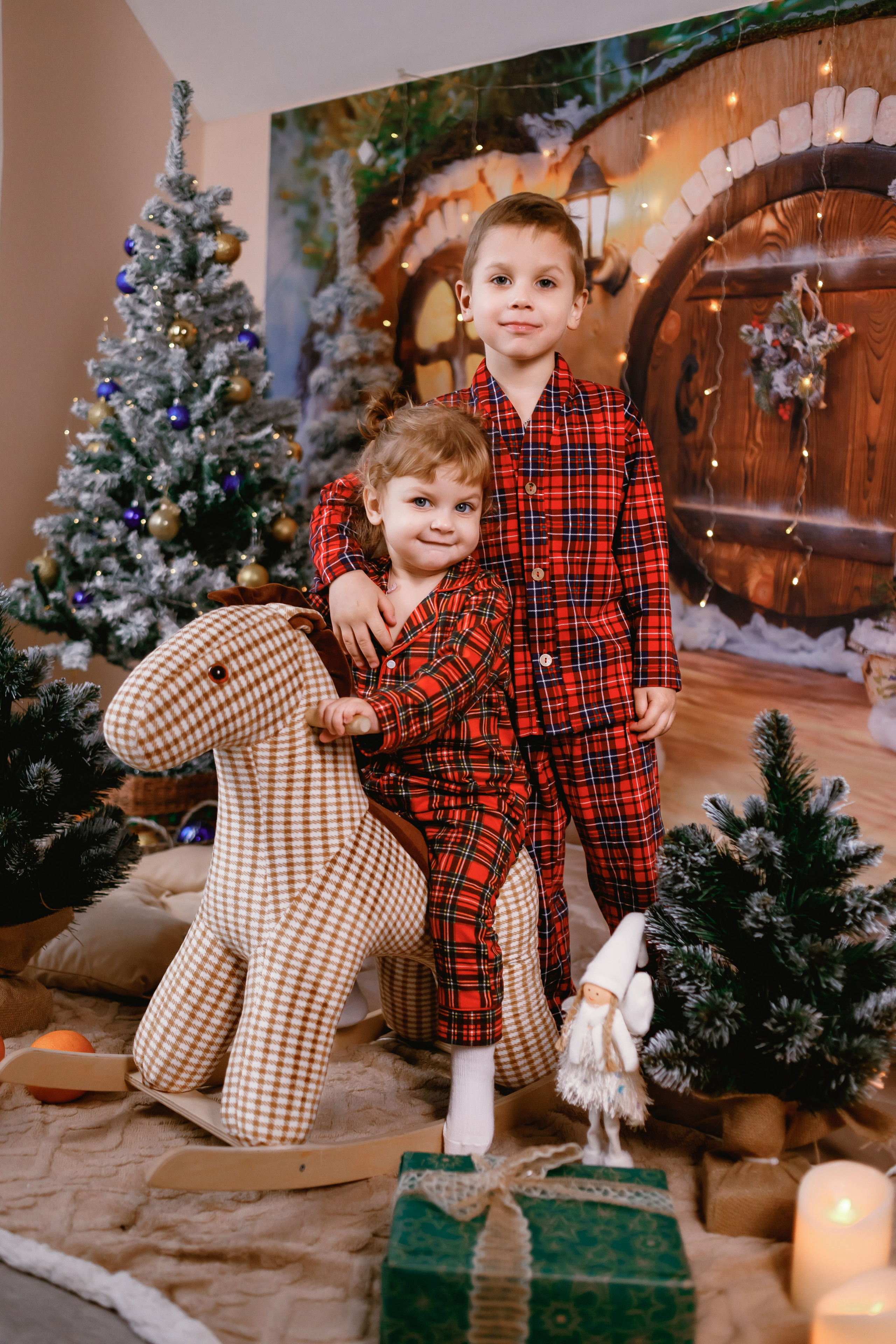 Новогодние фотосессии в студии