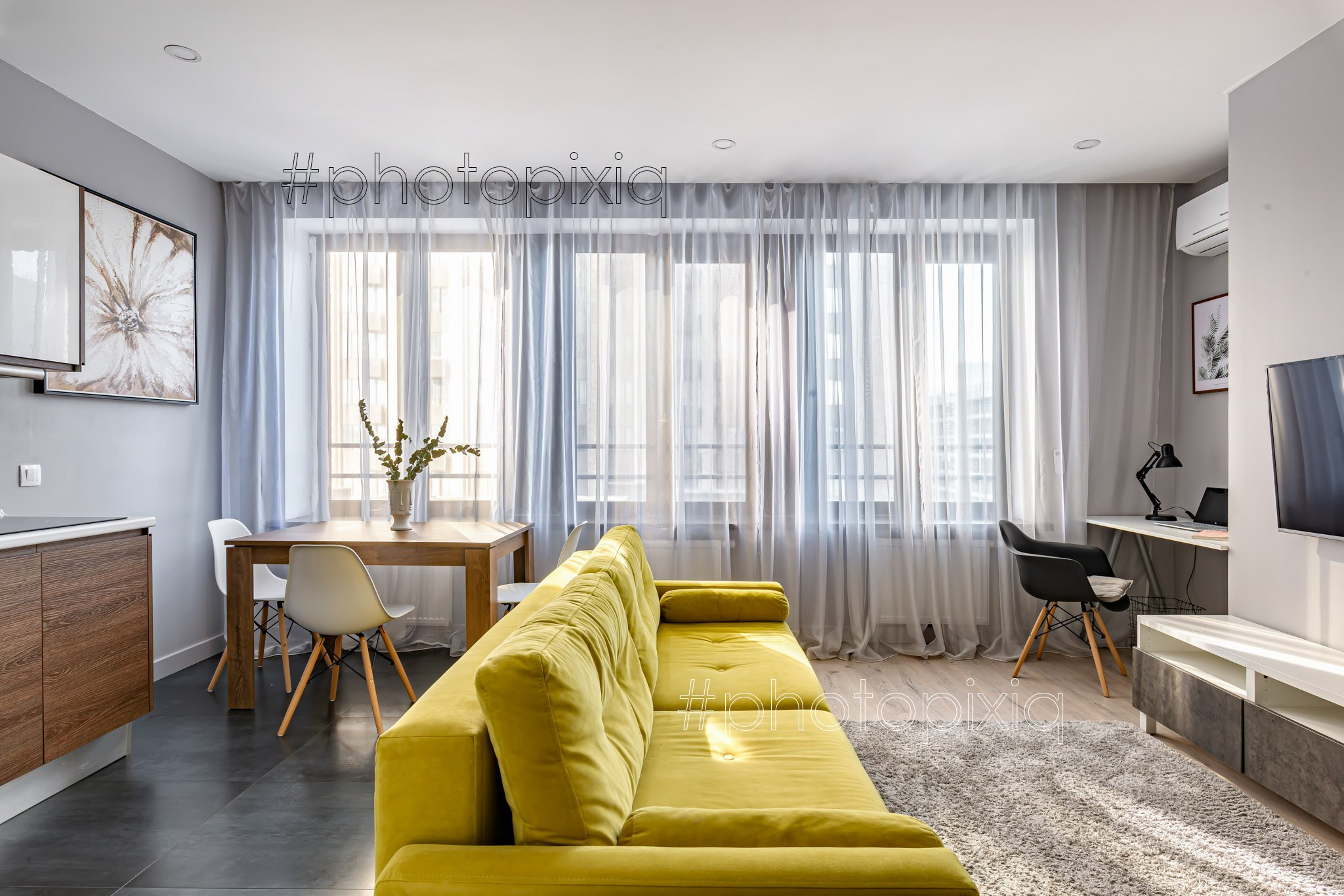 Интерьерная фотосъёмка квартиры на Новодмитровской для аренды. Интерьерная съёмка и виртуальные туры — Интерьерный фотограф Кузнецов Сергей (photopixiq)