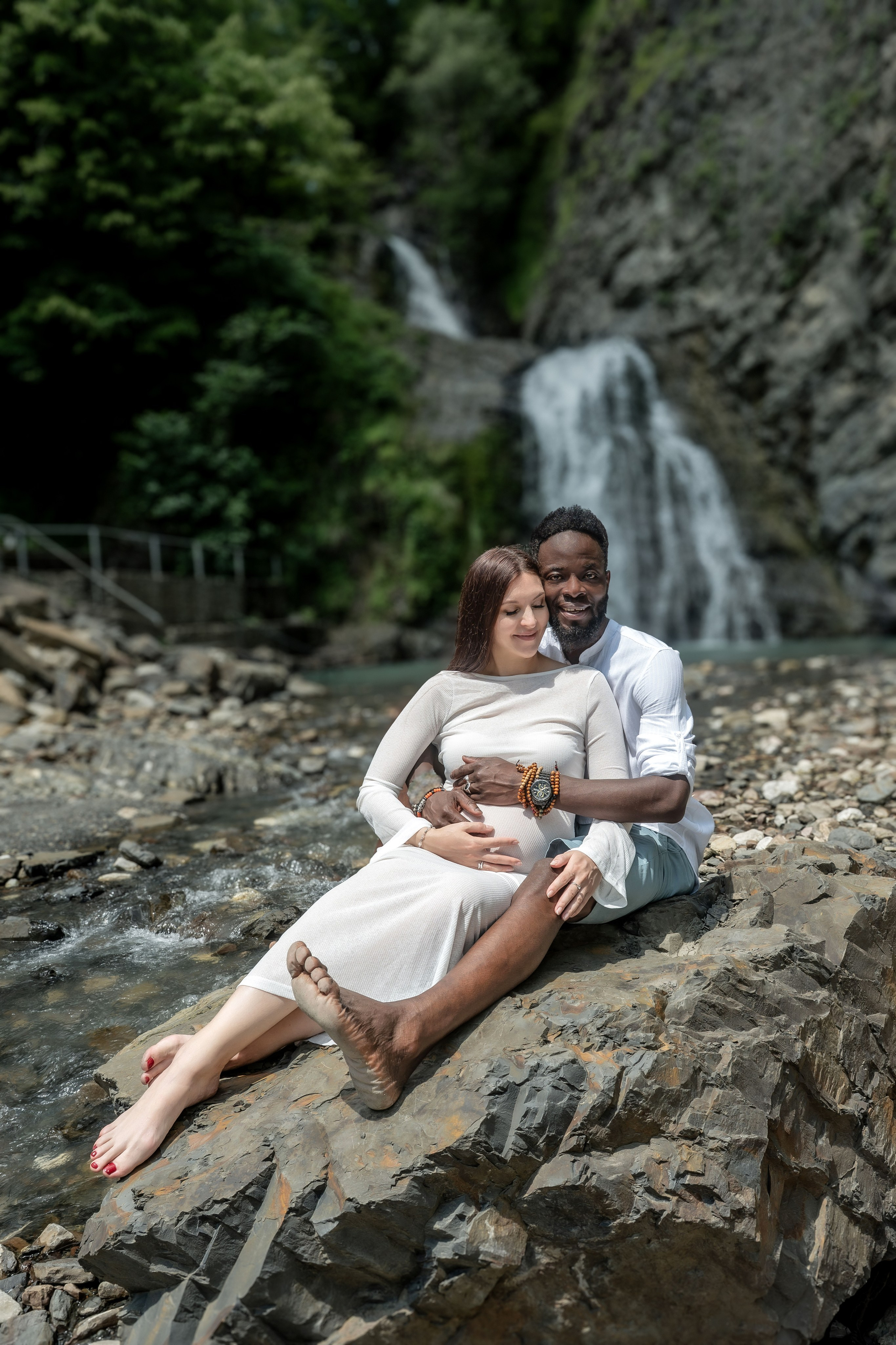 Тьерри и Светлана водопады. Наталья Слесаренко фотограф в Сочи