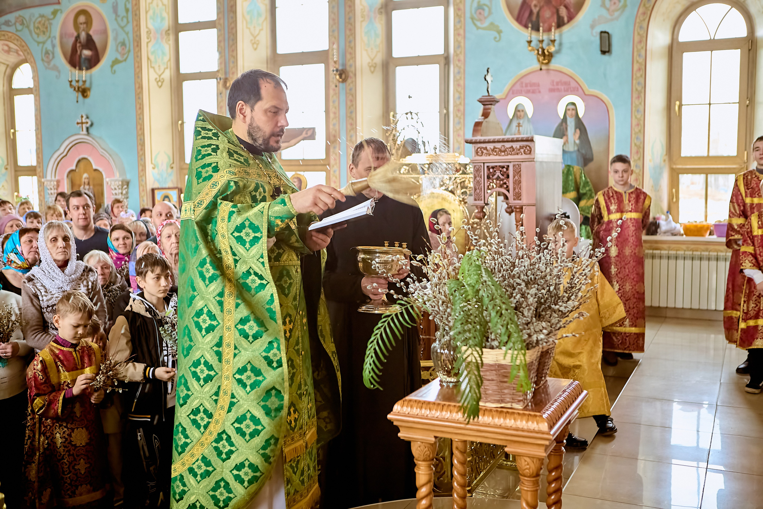 Вход Господень в Иерусалим вербное воскресение