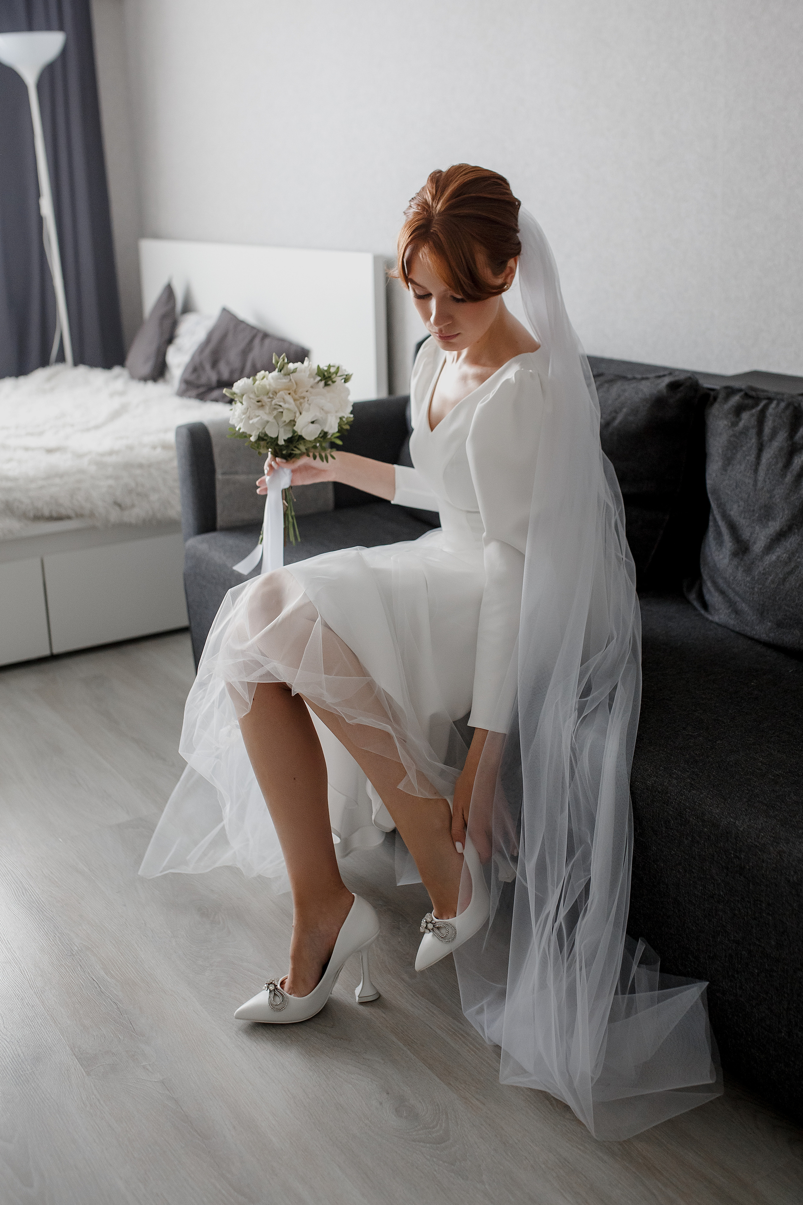 Свадьба, город, кабриолет. Свадебный фотограф в Самаре Катерина Мостовая