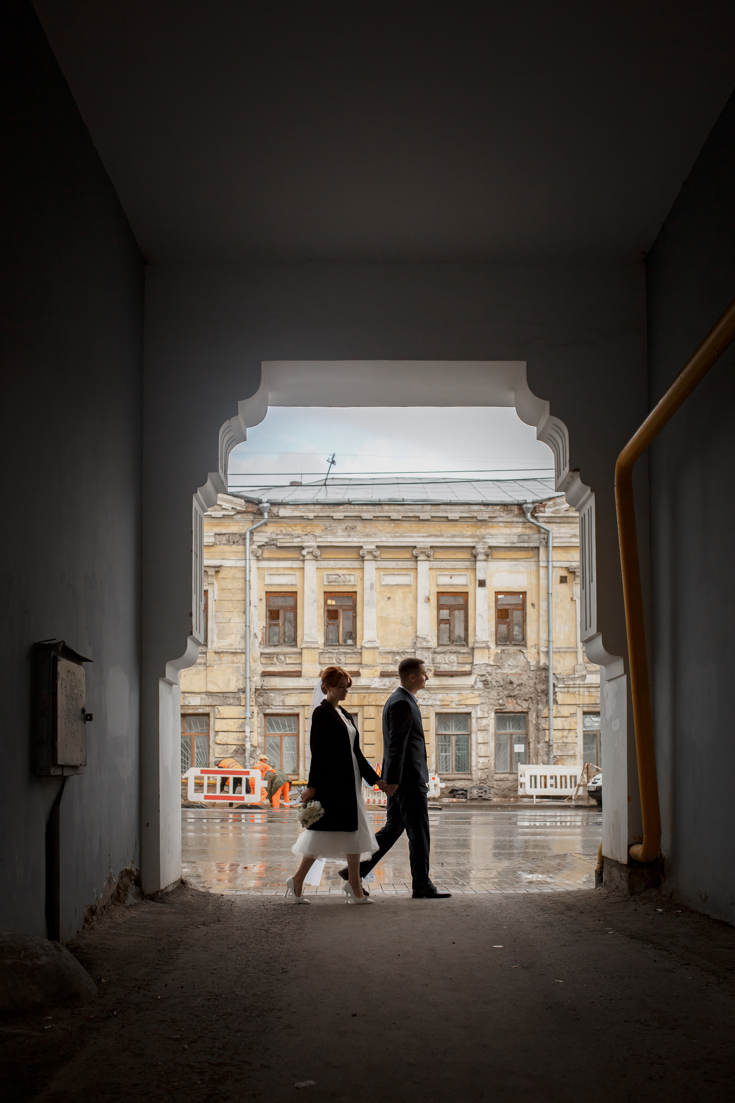 Свадьба, город, кабриолет. Свадебный фотограф в Самаре Катерина Мостовая