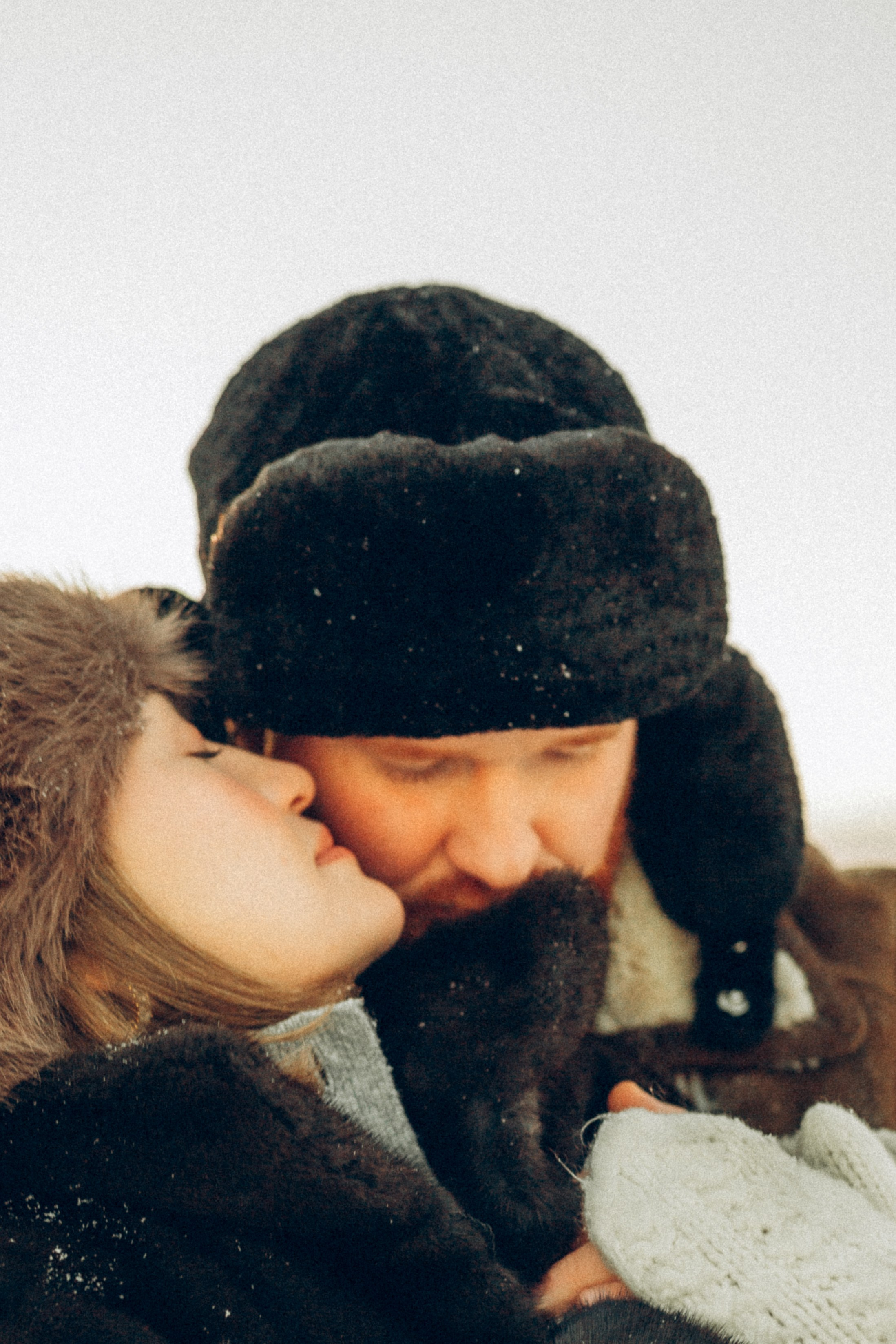 LoveStory зимняя. Фотограф Санкт-Петербург Князева Елизавета