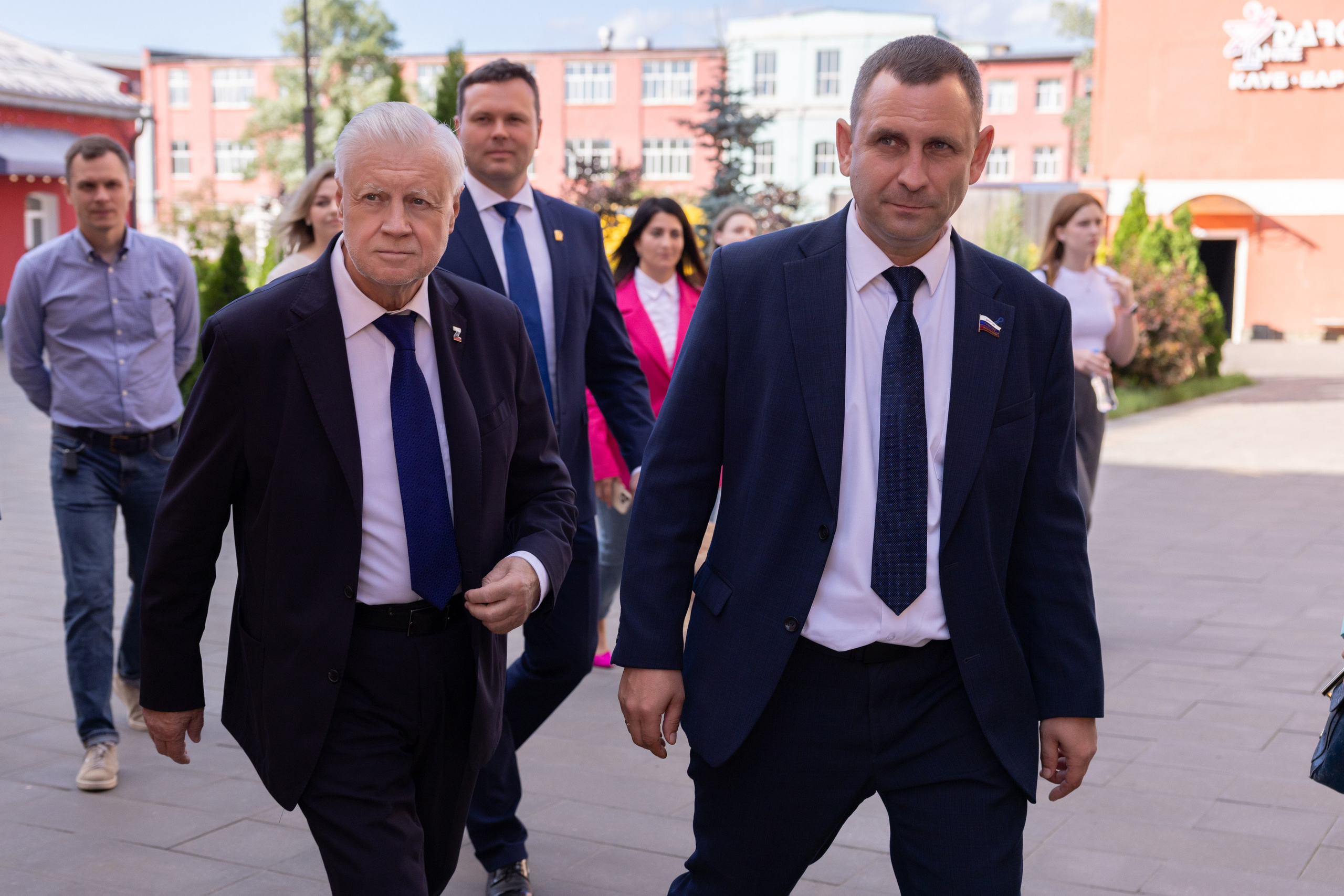 Миронов С. М. — Справедливая Россия. Посещение г. Тулы. Фотограф в Туле — Борисов Николай