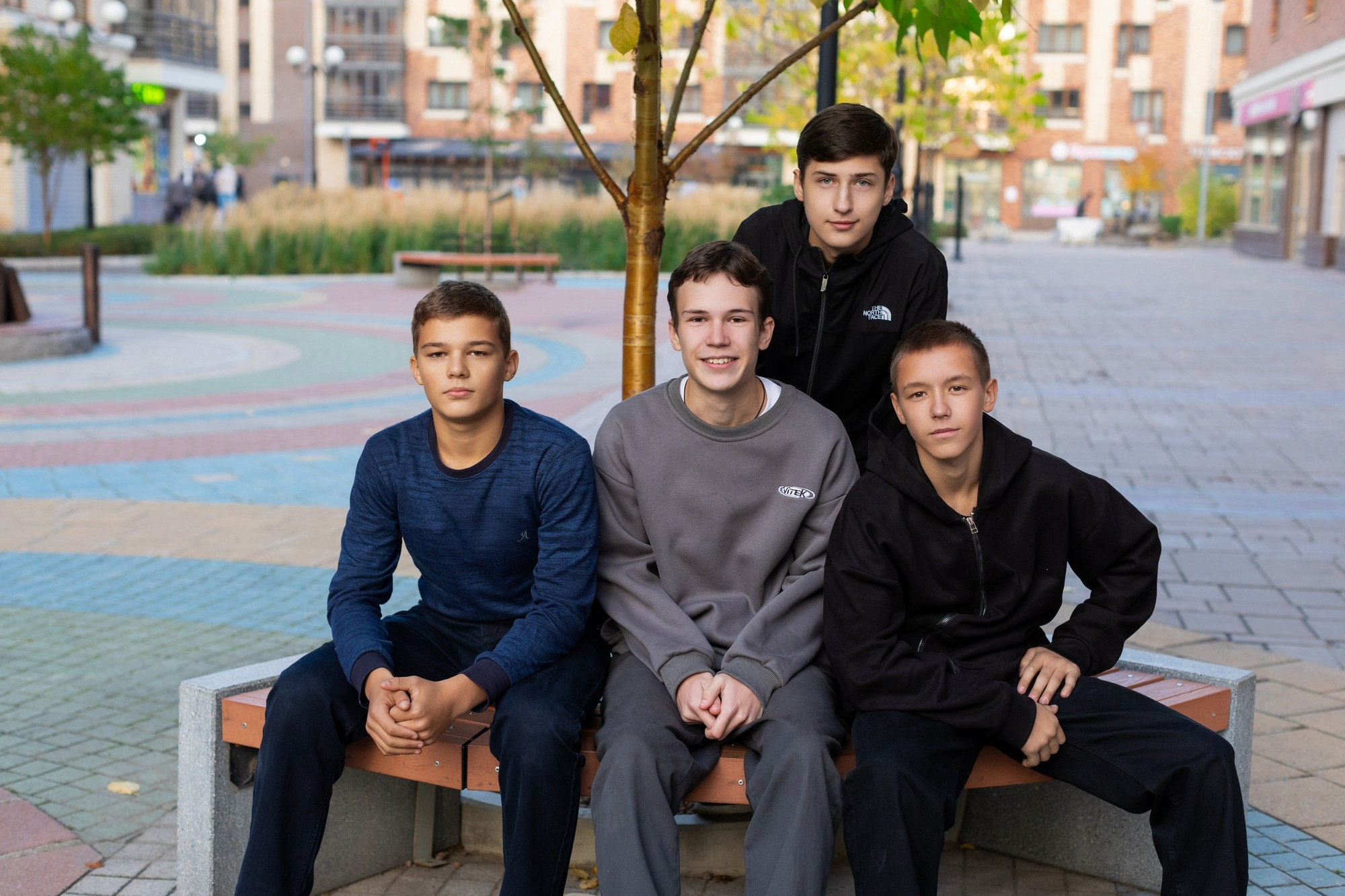 Яркая осенняя съемка на Южном берегу. 134 школа 9в. СИГМА | Студия выпускных альбомов Красноярск