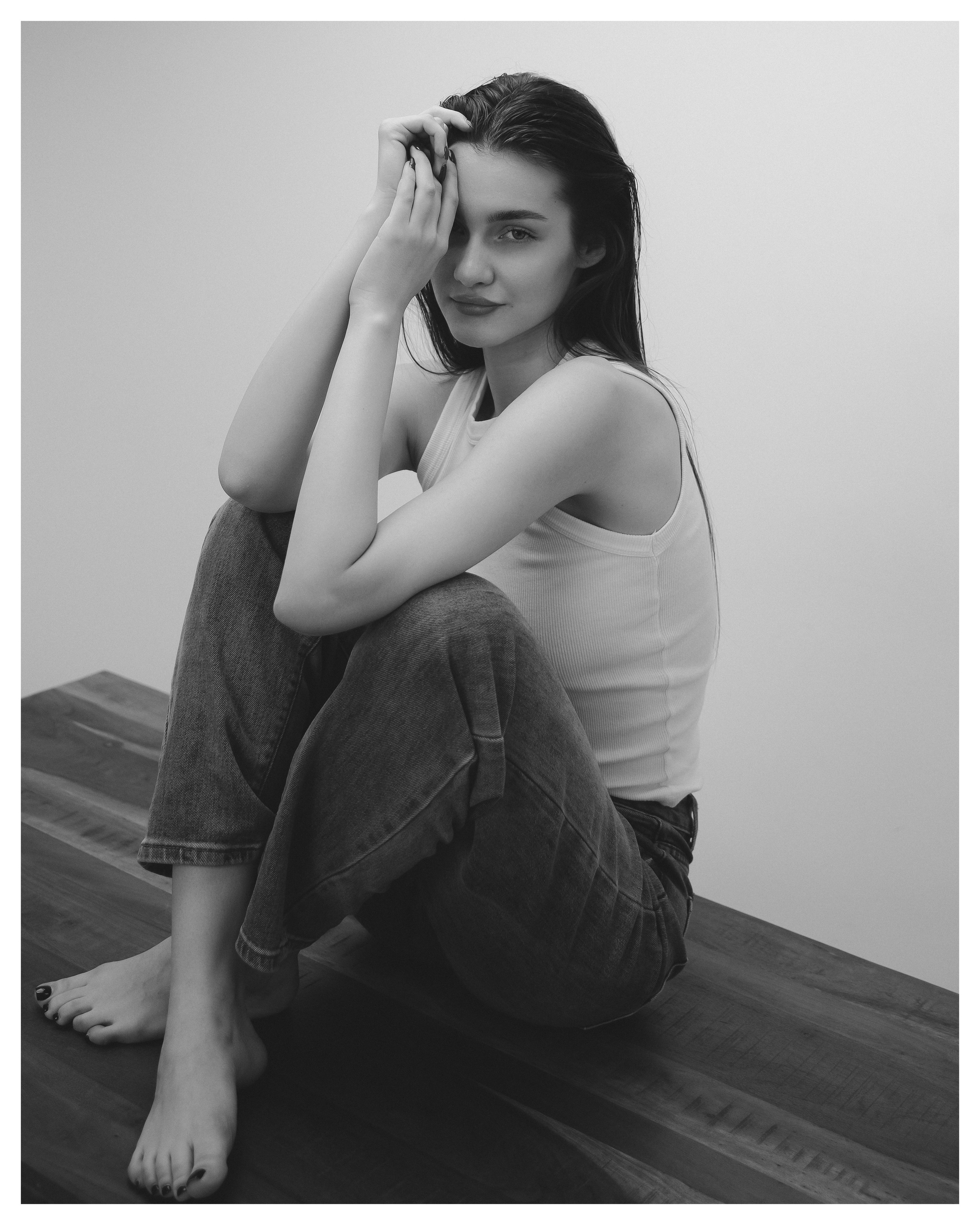 Индивидуальная фотосессия в студии. Портретный фотограф в Москве Виктория Шереметьева