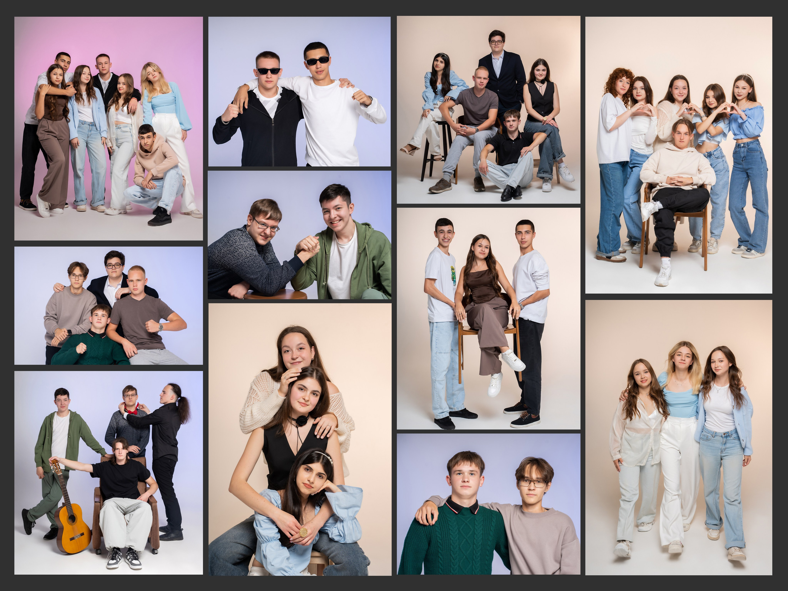 Цветной, черный дизайн. Forteens Выпускные альбомы в Нижнем Новгороде