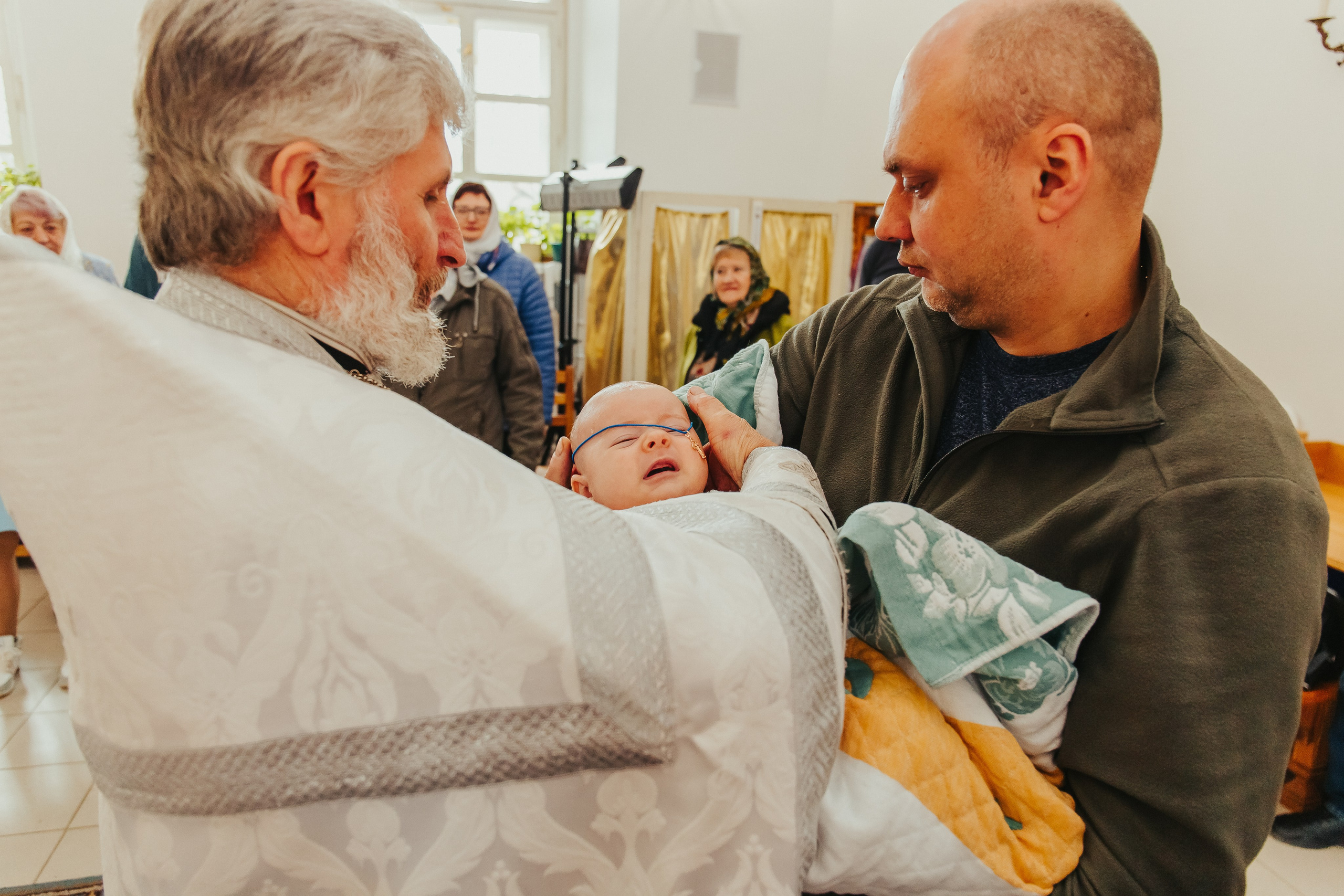 Фотосъемка крещения ребенка. Фотограф новорожденных и детский в Сергиевом Посаде Кругликова Юлия