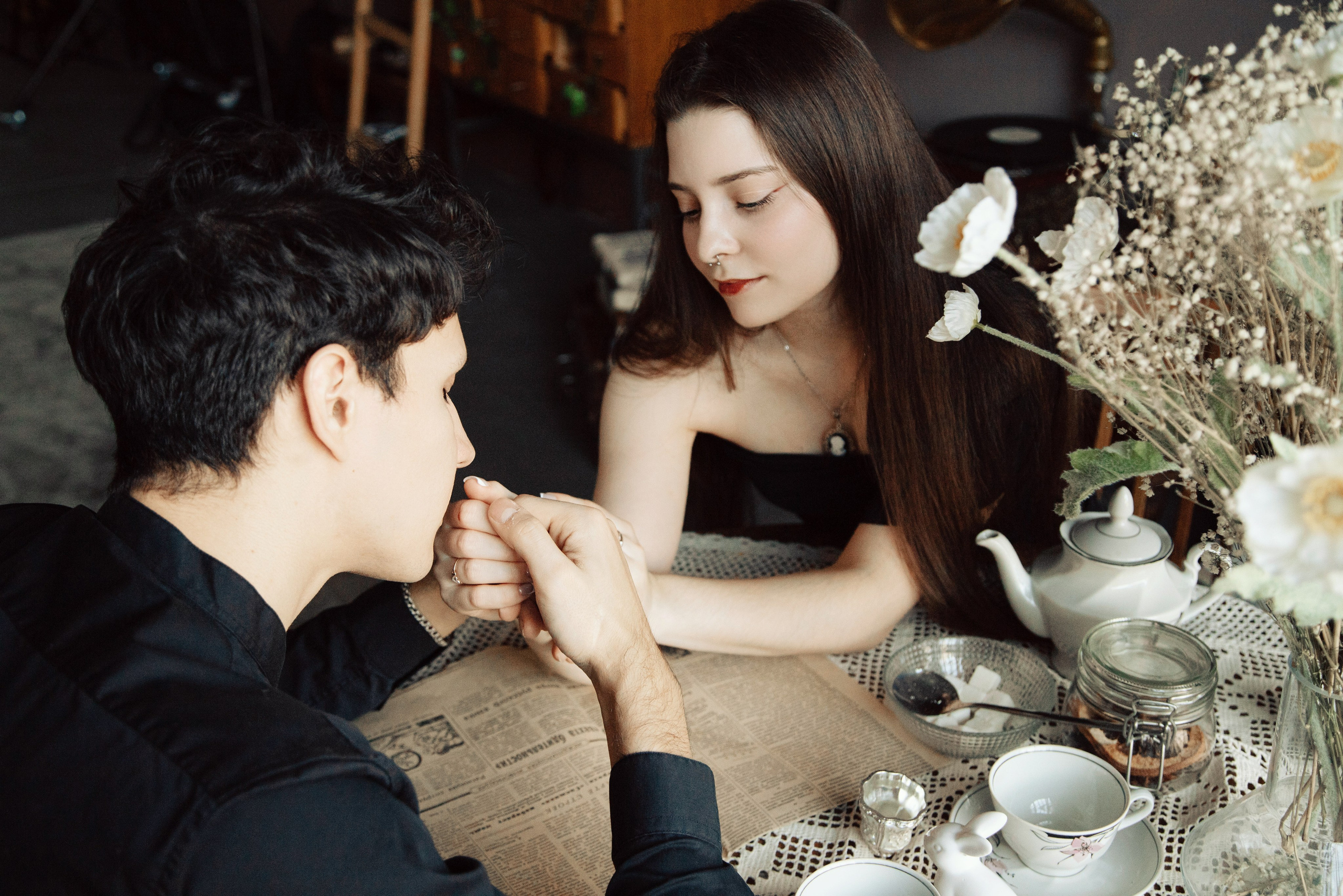 Студийная съёмка лавстори