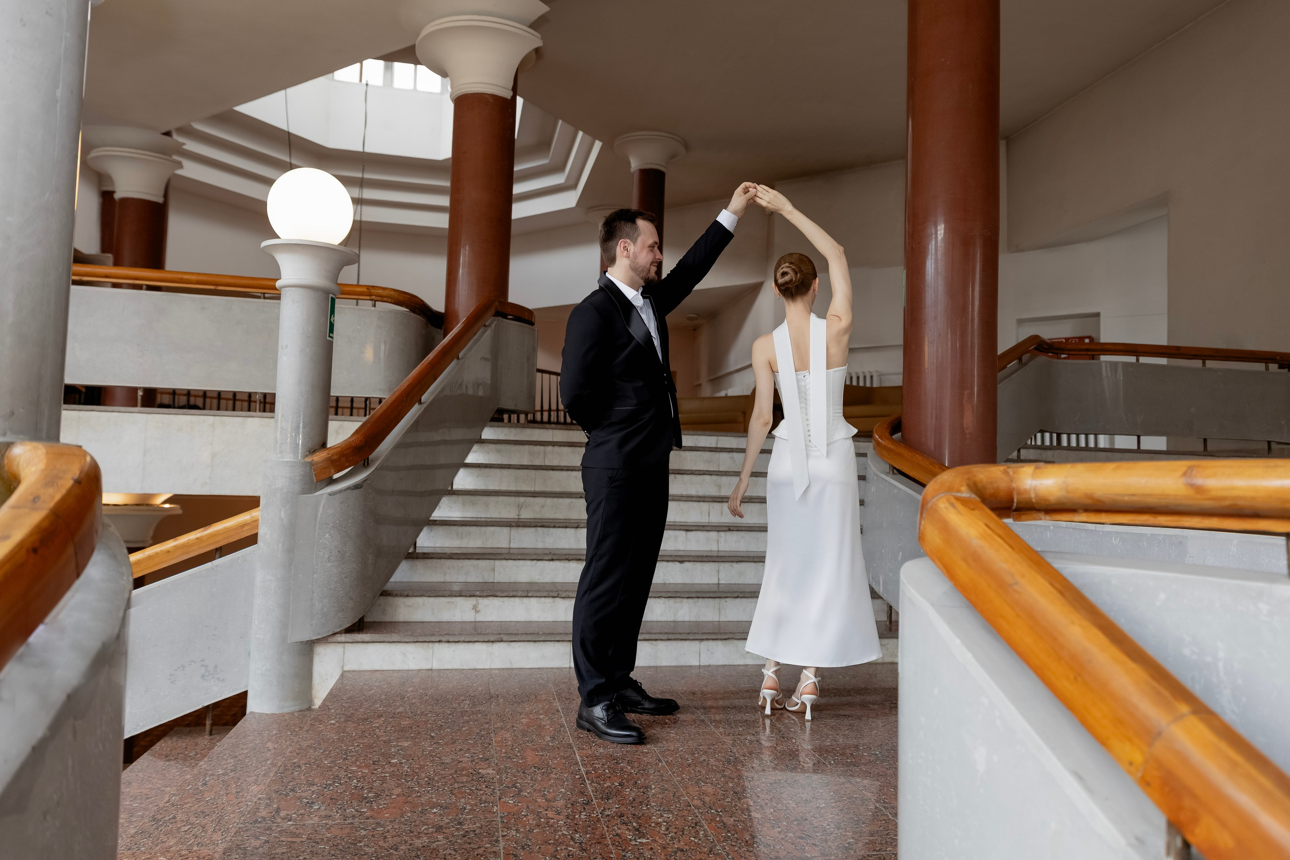 Торжественная регистрация в ЗАГСе. Свадебный фотограф Александра Попова