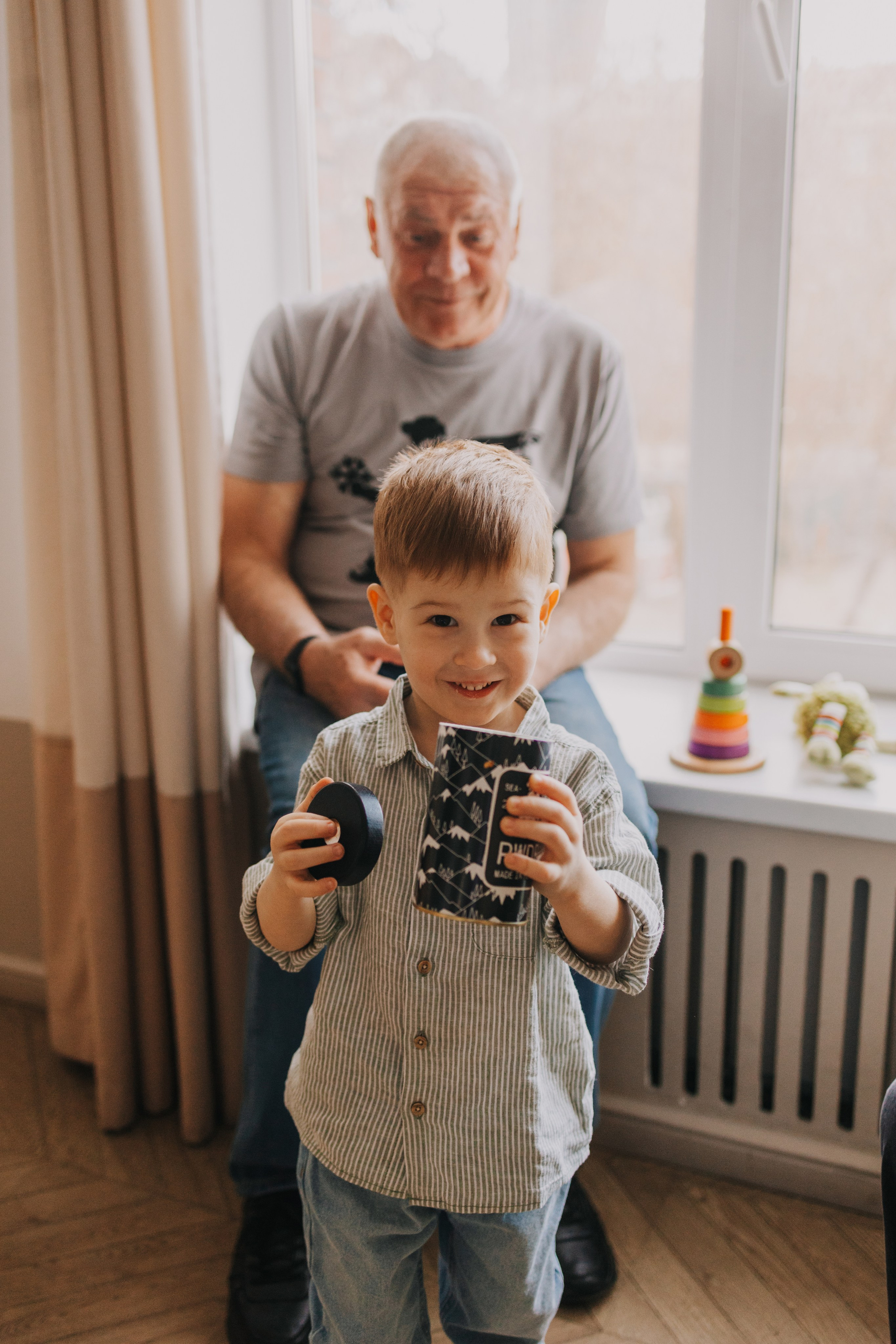 Большая семья. Домашняя фотосессия