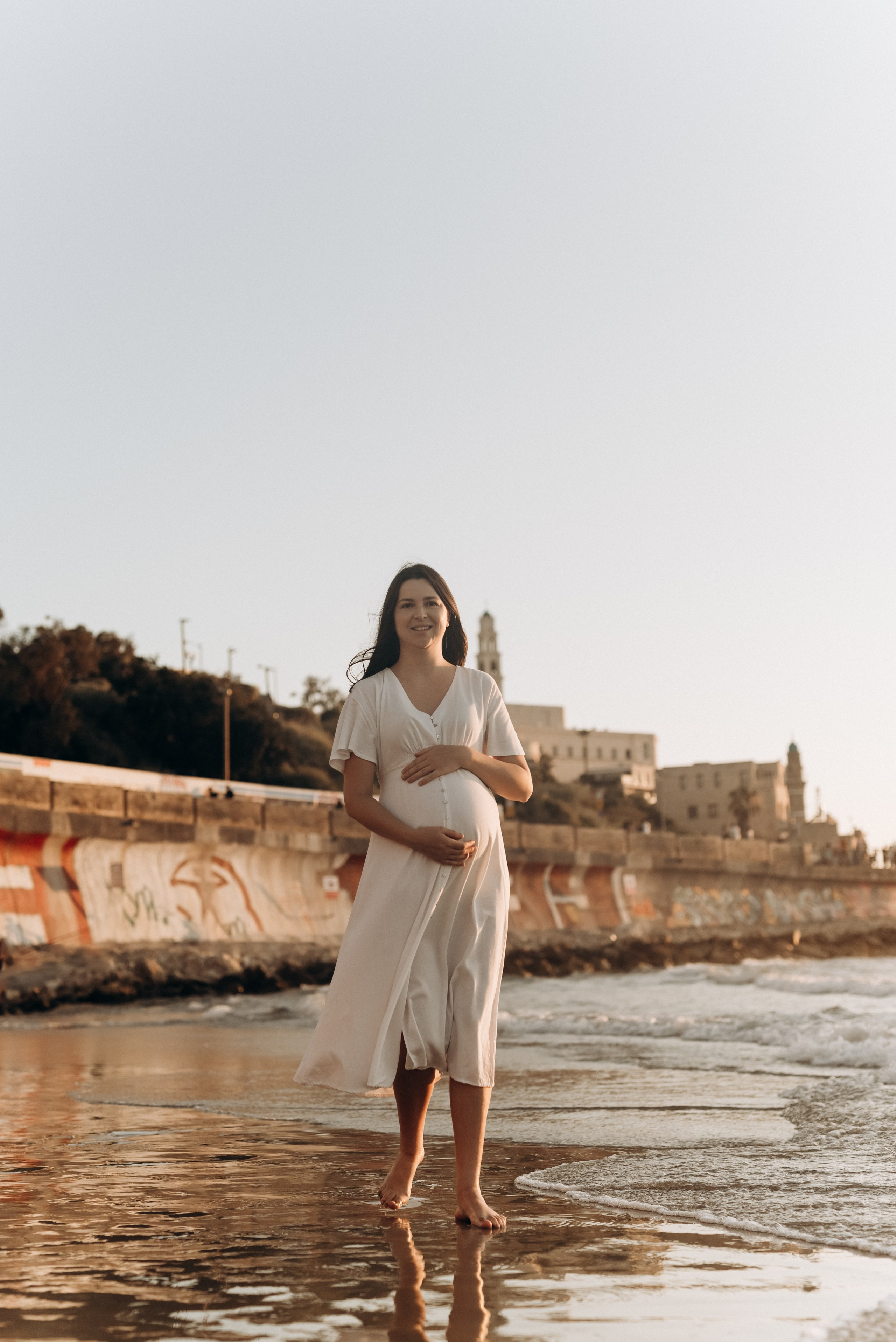 Ela, Andre & Mira: Pregnancy. Family photographer in Israel | Alesya Superfin