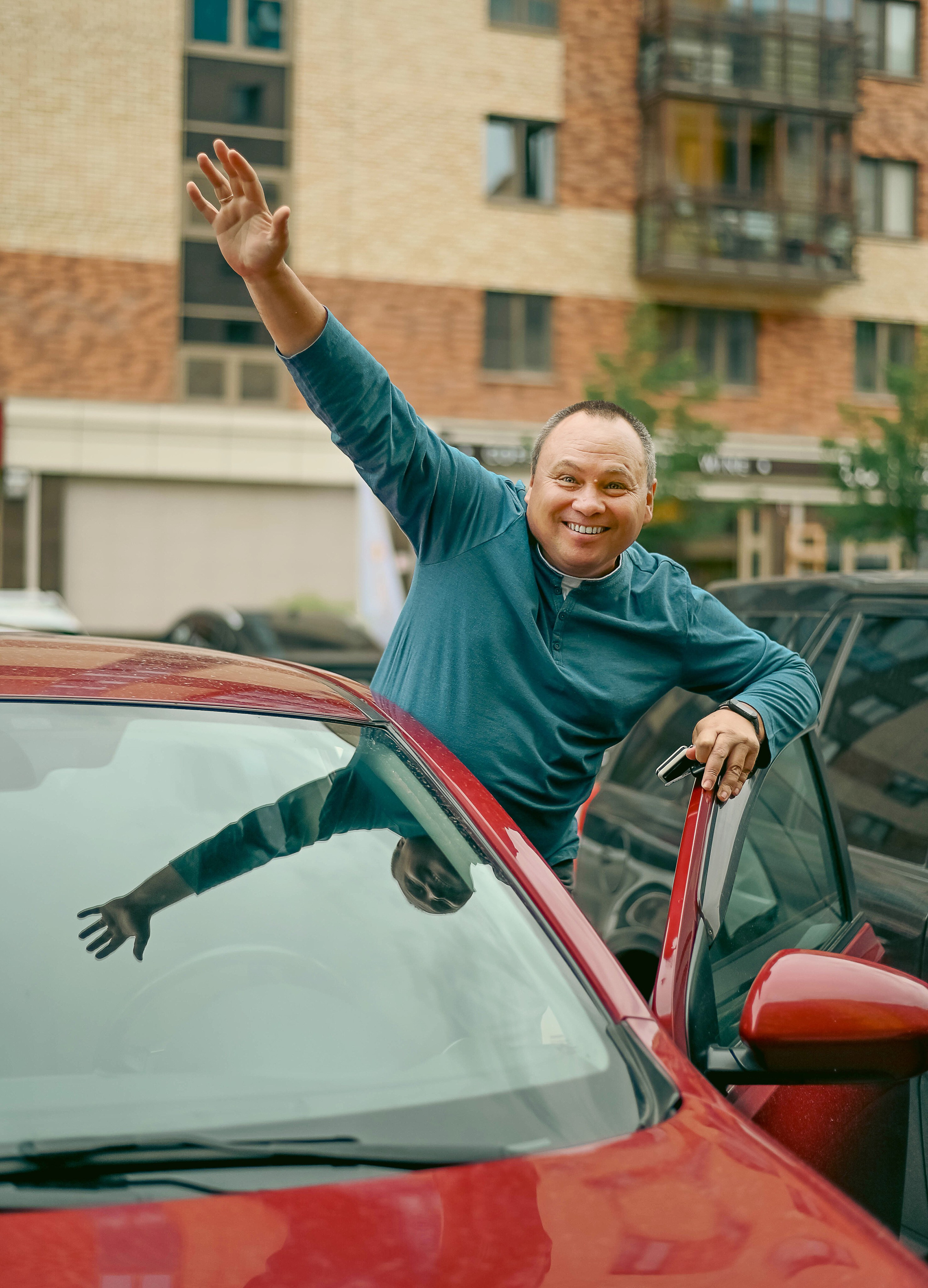 Вячеслав бульвар Экзюпери. Фотографы крещения/венчания  Красноярск Татьяна и Вячеслав Переваловы