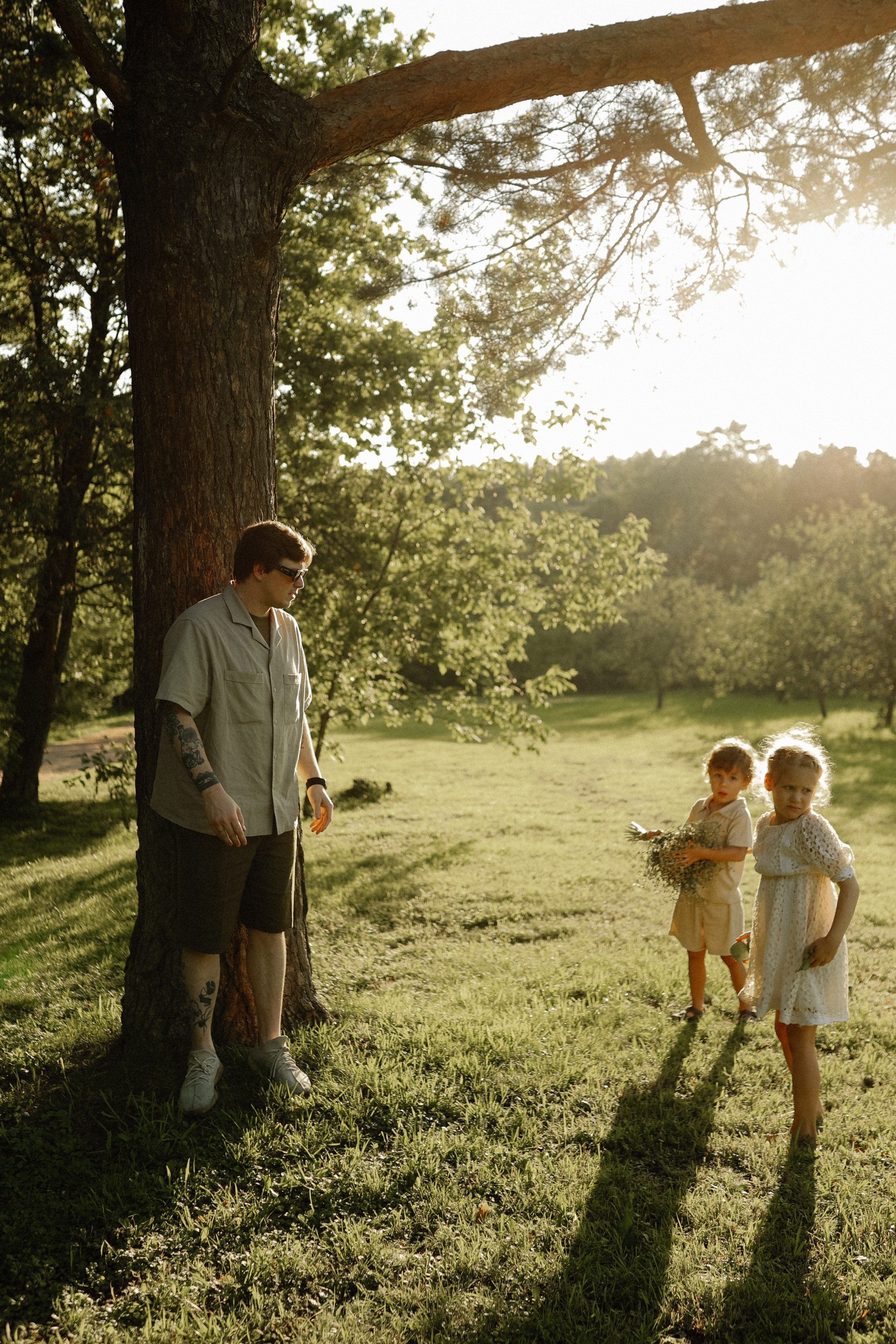Большая семья. Детский и семейный фотограф, съемка новорожденных Москва