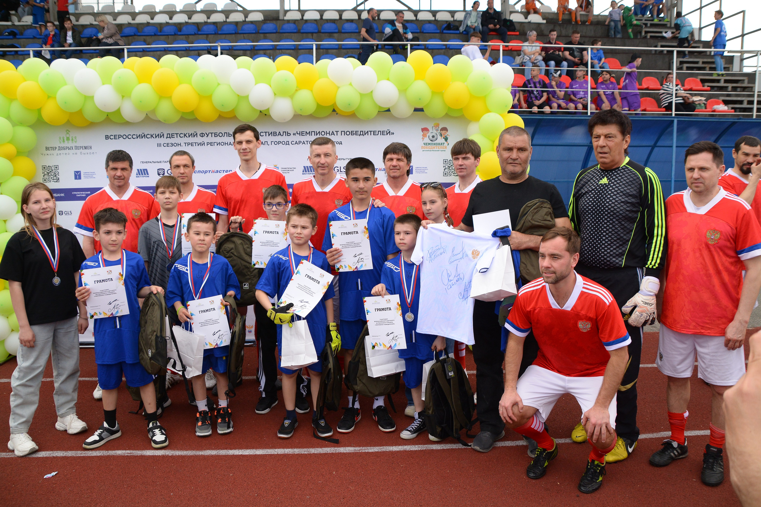 Всероссийский детский футбольный фестиваль «Чемпионат Победителей» 2025. Вадим Малянов — фотограф / видеограф в Саратове