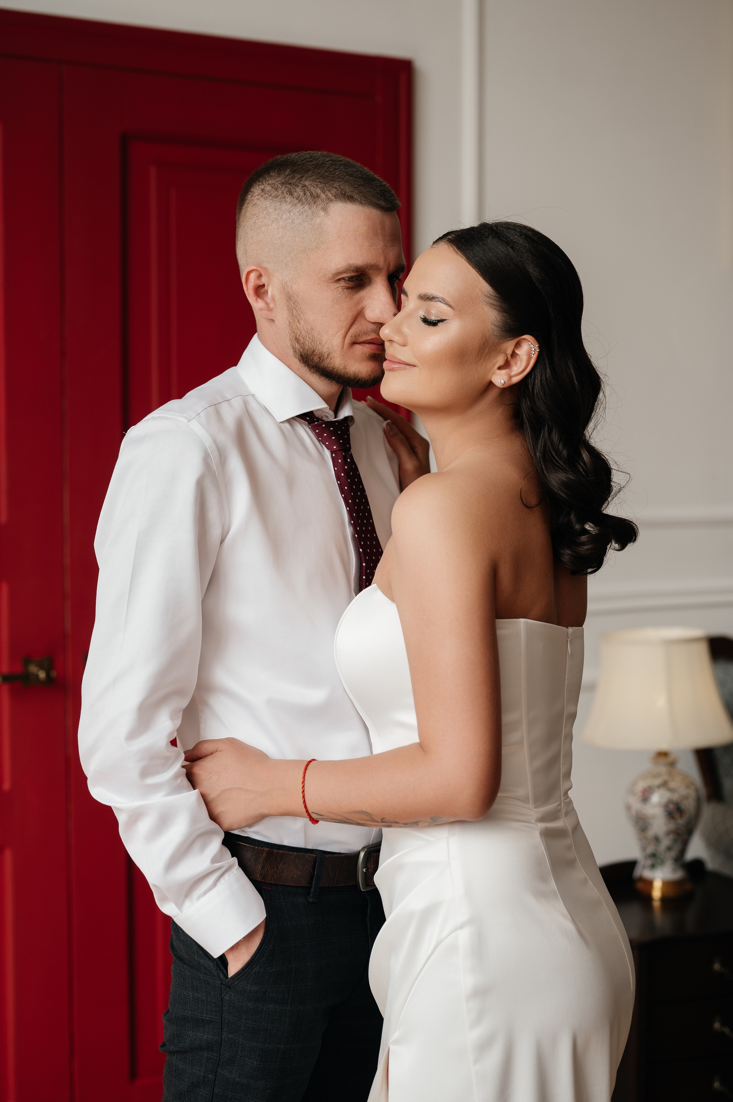 Свадебная фотосессия в студии. Свадебный и семейный фотограф в Краснодаре Алина Мельник