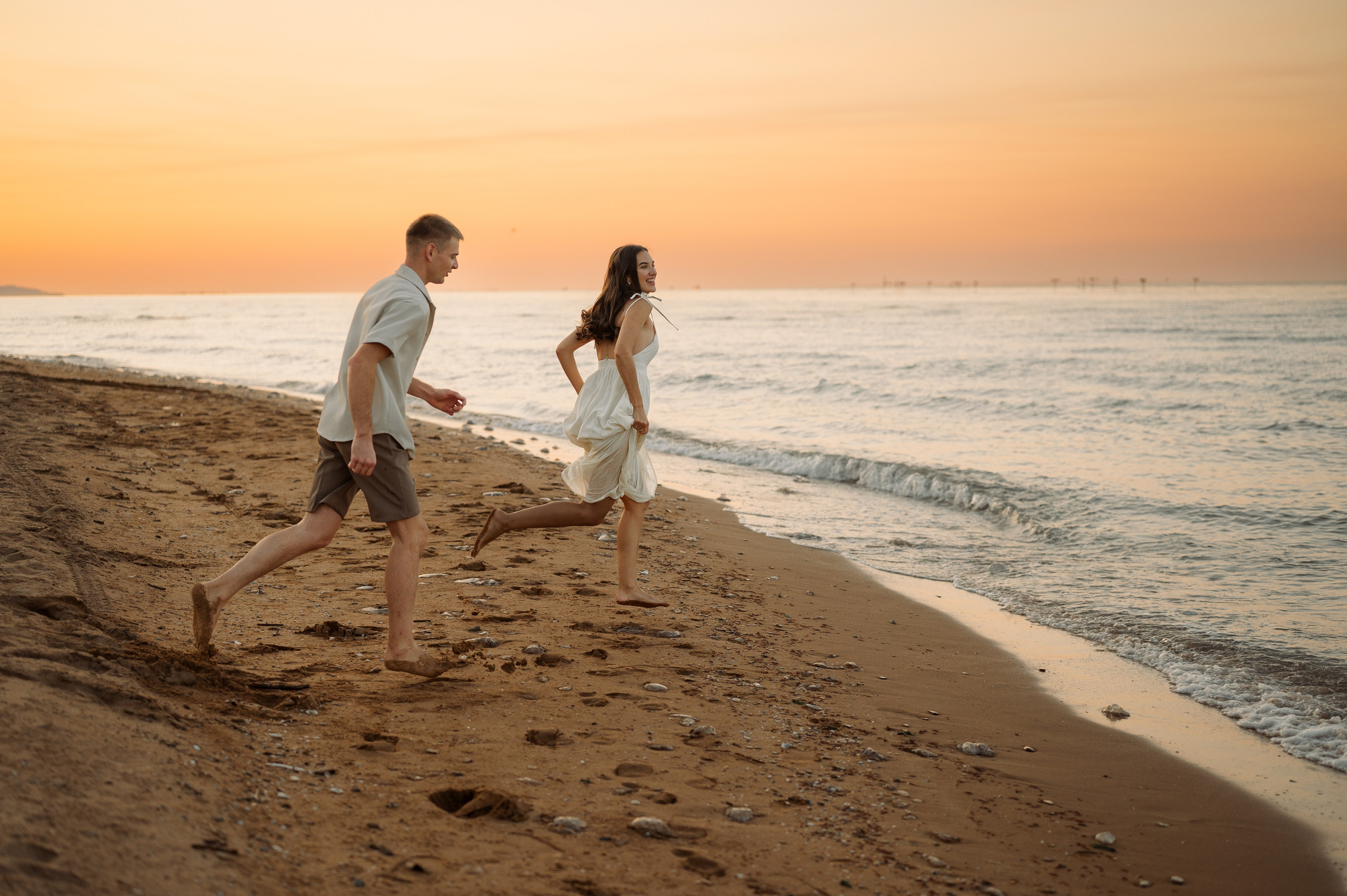 Предсвадебная съёмка на море🌊. Свадебный и семейный фотограф в Краснодаре Алина Мельник