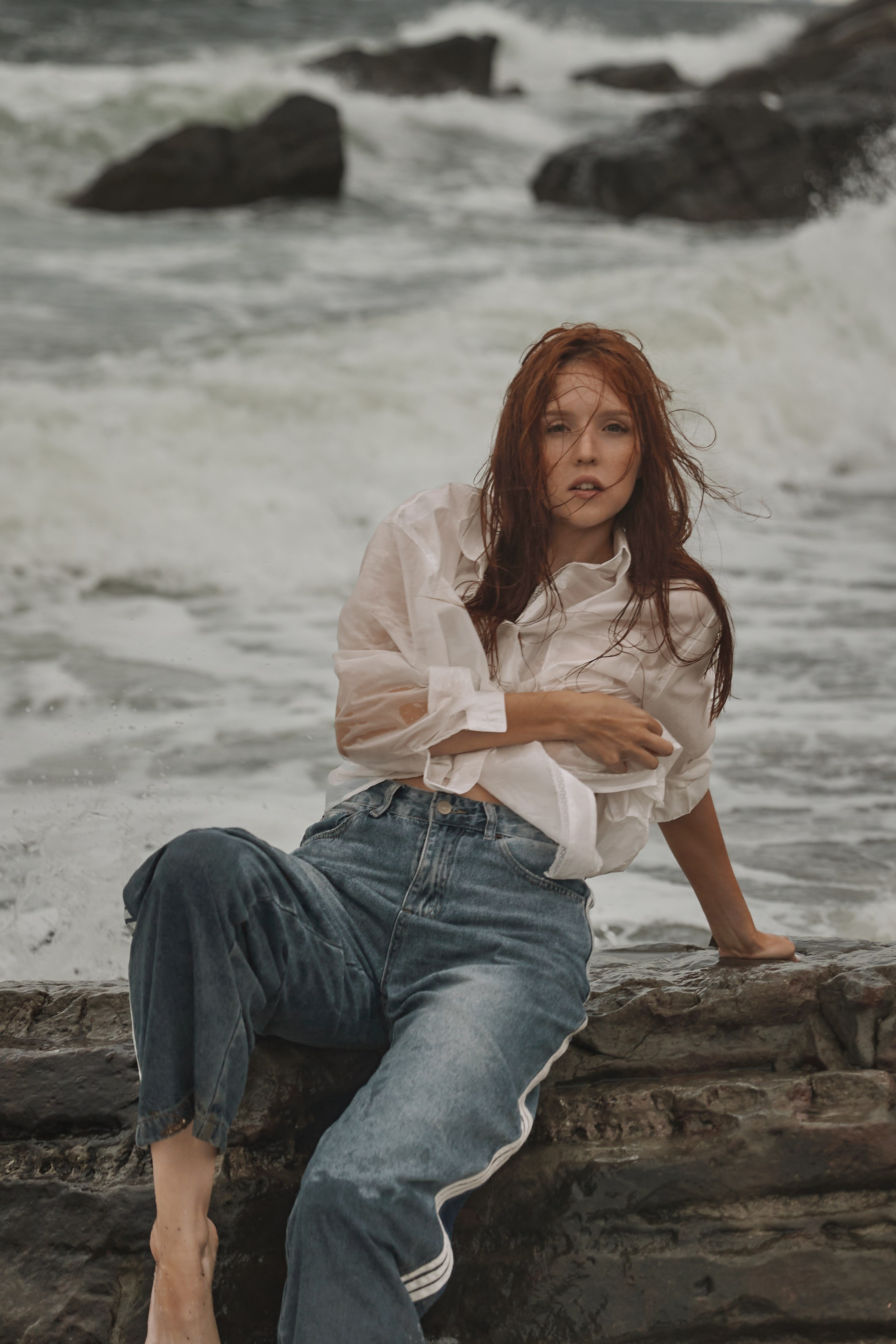 Анастасия_море. Фотограф женского портрета, беременности и материнства Харькова Елена