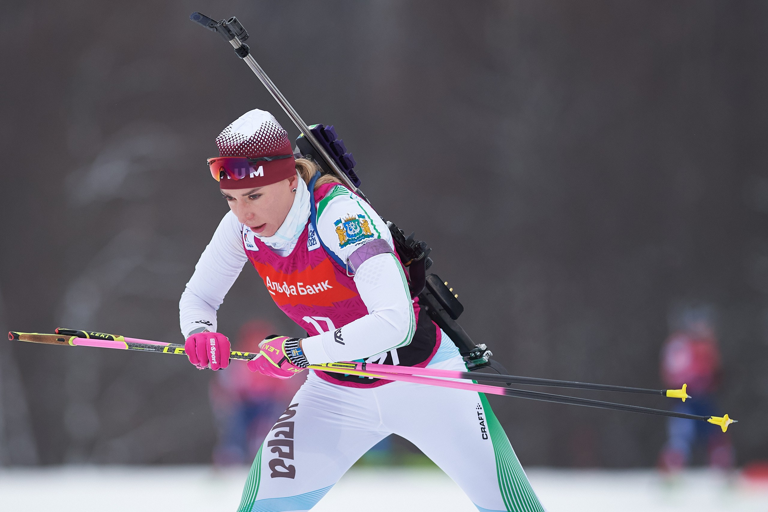 Биатлон. Чемпионат России — 2024/2025, 3-й этап, Ижевск. Ижевская винтовка. Спортивный репортажный фотограф в Ижевске Сергей Мерзляков