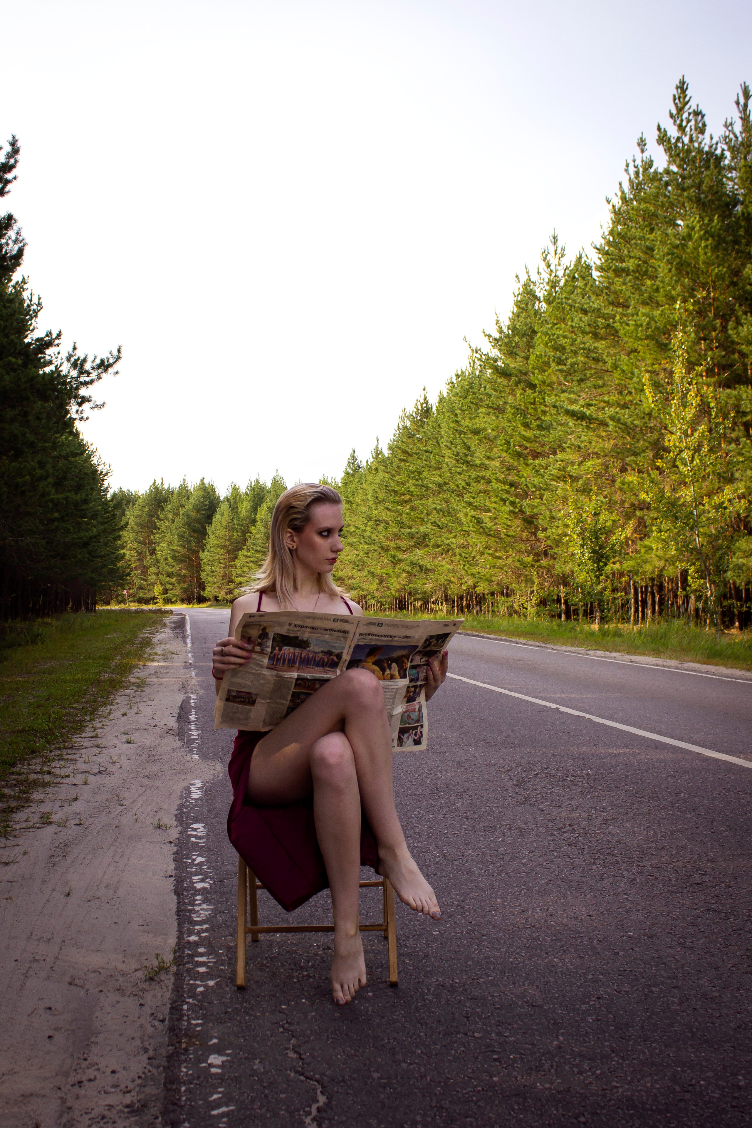 Элегантность в красном: Вероника. Фотограф Алексеева Арина