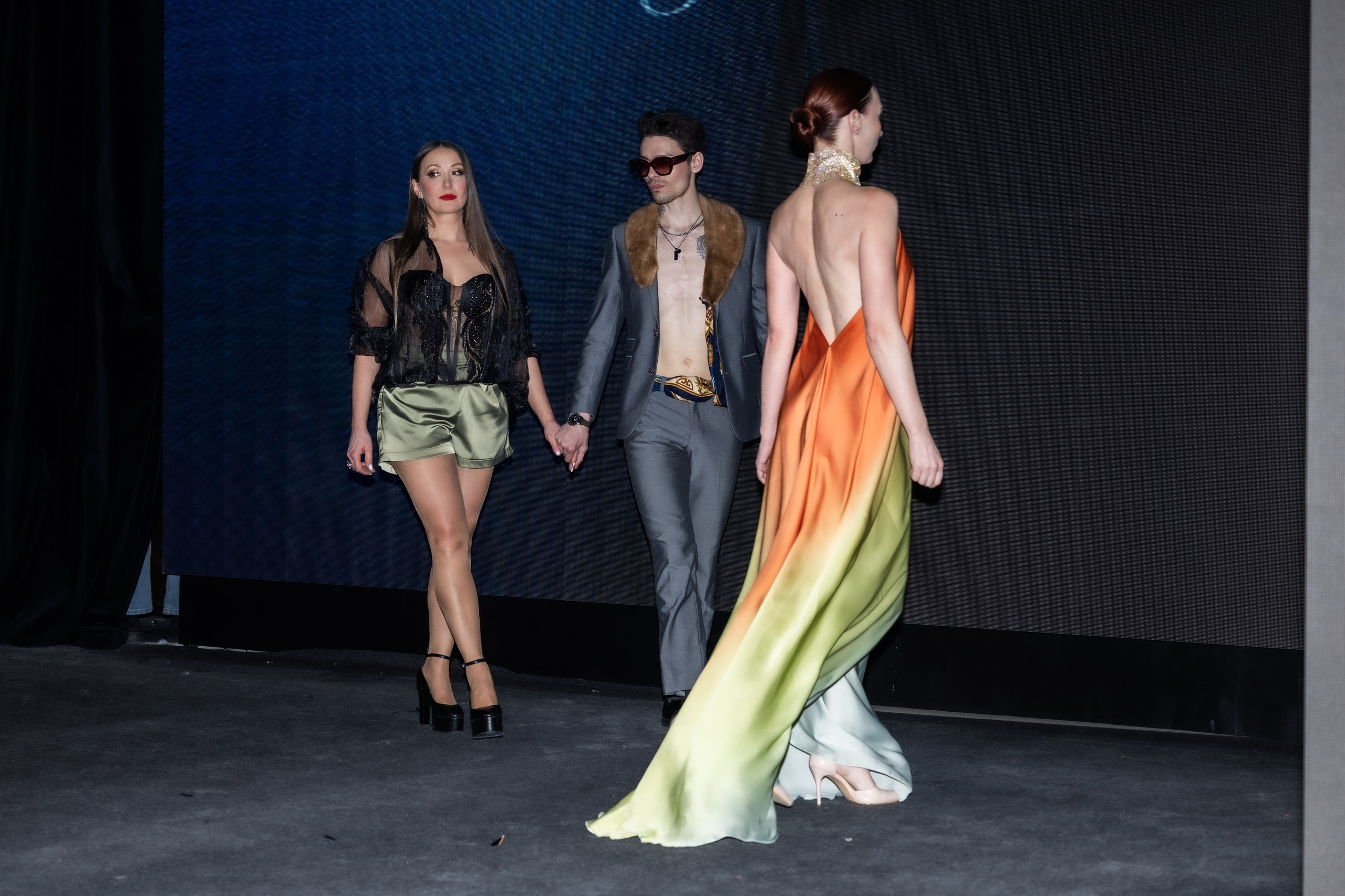 Модный показ Бренд AnyAmo на Модной волне. Студия фото, видеографии и мультимедийного дизайна в Москве Multi Frame Studio