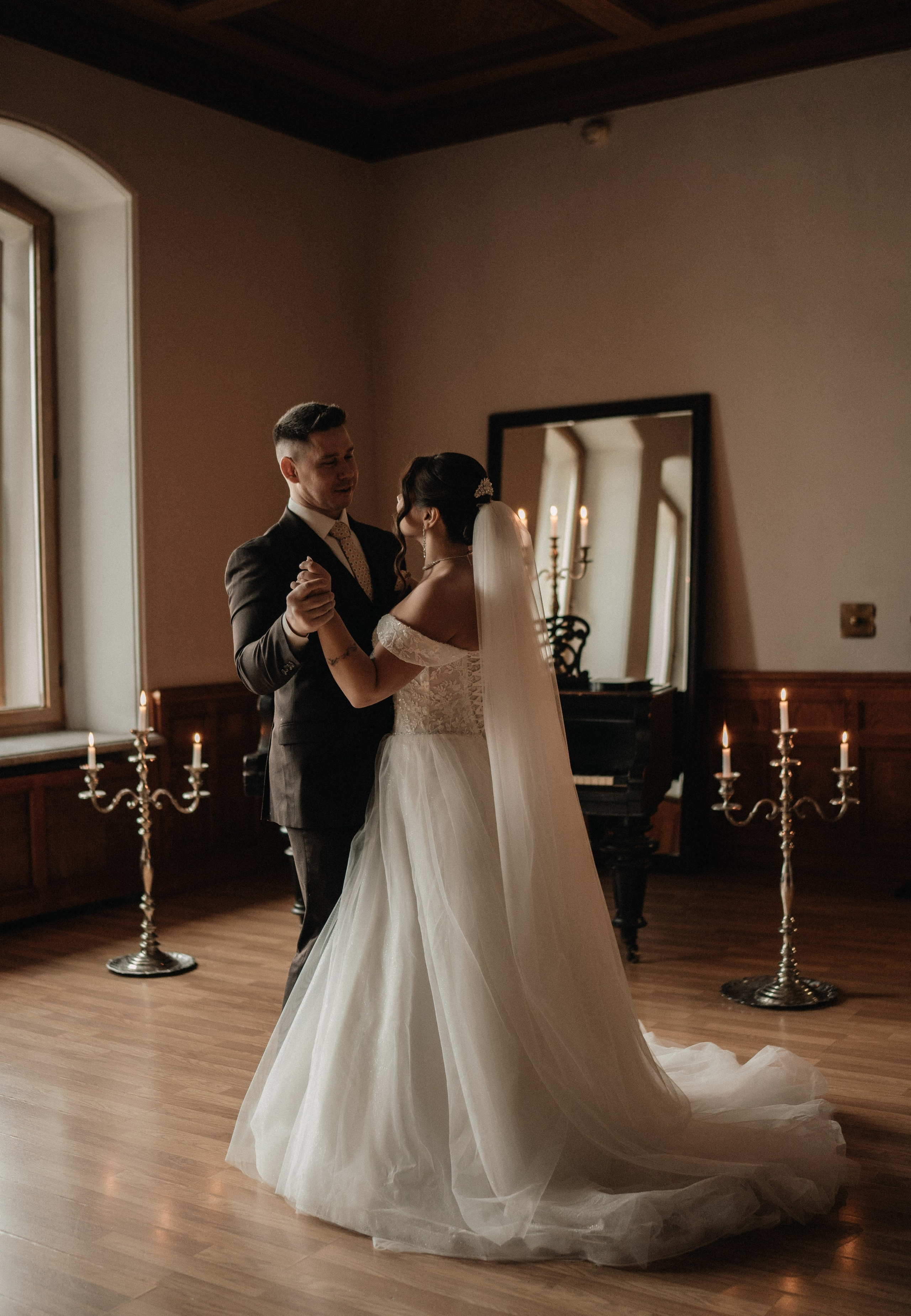 Свадебная фотосессия в студии. Федосова Елизавета. Свадебный фотограф в СПб.