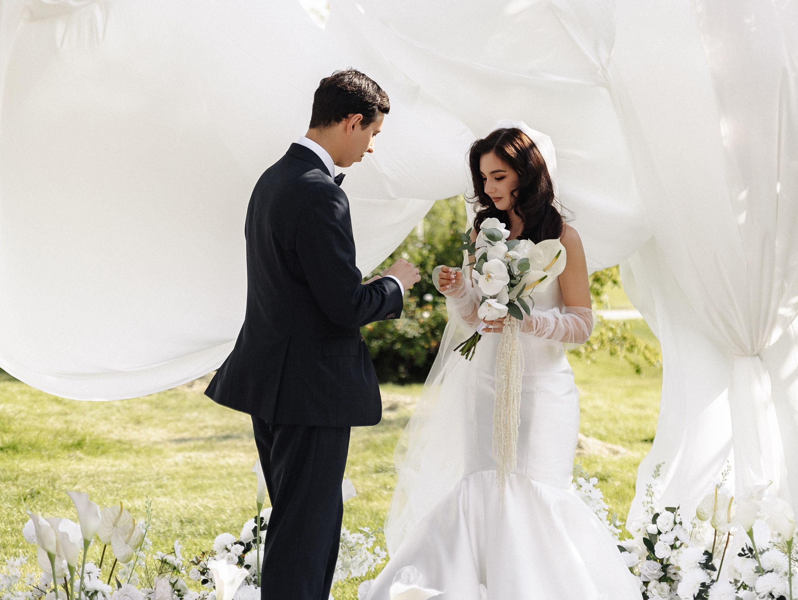 Элина и Рустем | Фрагмент Церемонии. Свадебный фотограф в Казани и Санкт-Петербурге Евгения Есенина